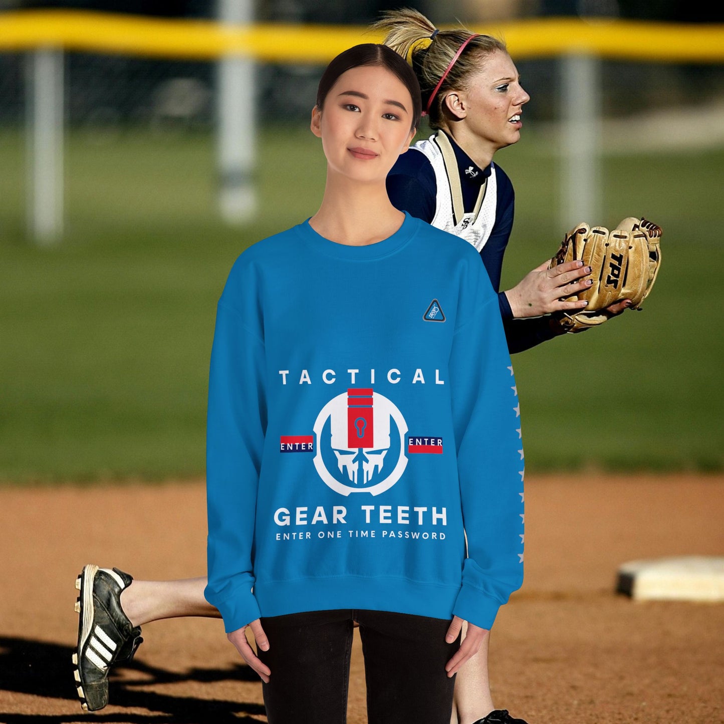 Unisex Heavy Blend™ Crewneck Sweatshirt_ N2 Series UHBCSS PT2WW005_ Limited Edition by WesternWaves: