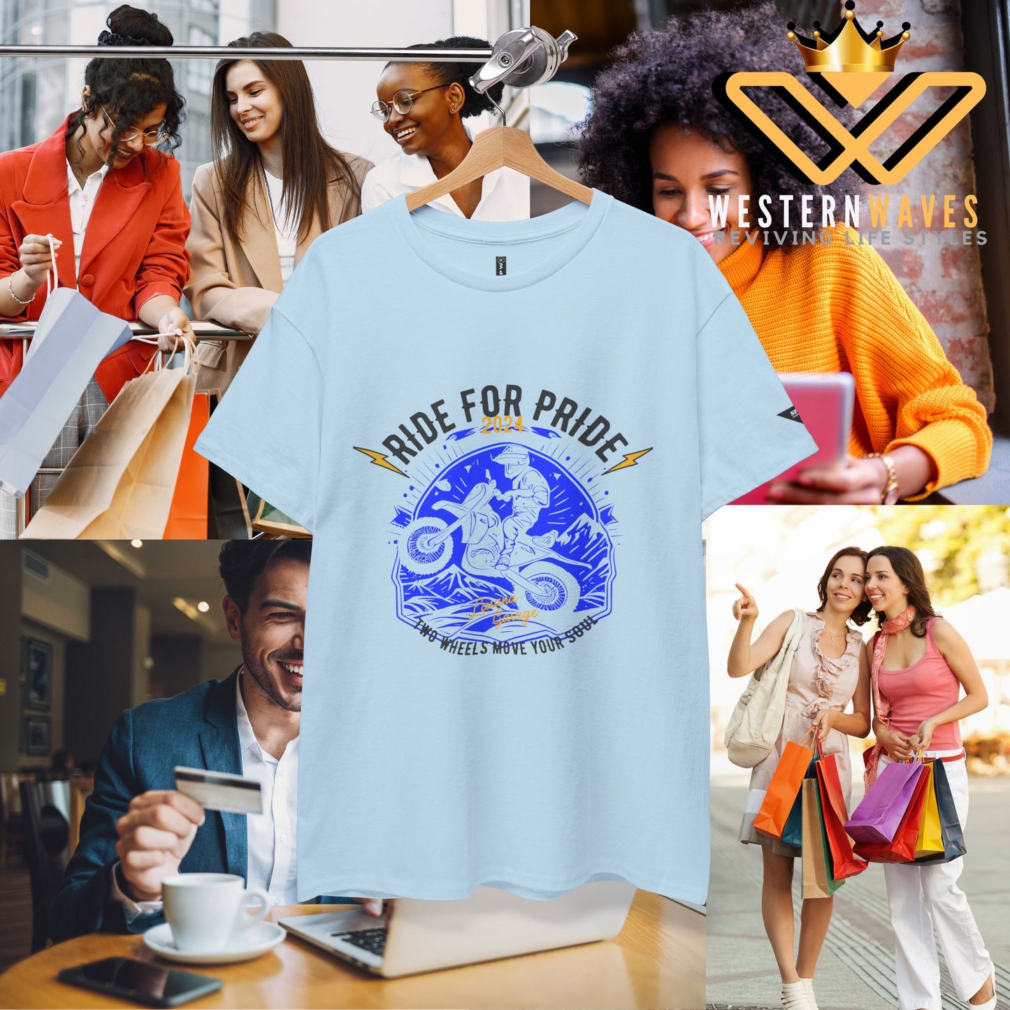 Unisex Heavy Cotton Tee_ Crafted from premium 100% cotton_ N3+ Series UHCT PT2WV004_ Limited Edition by WesternWaves: