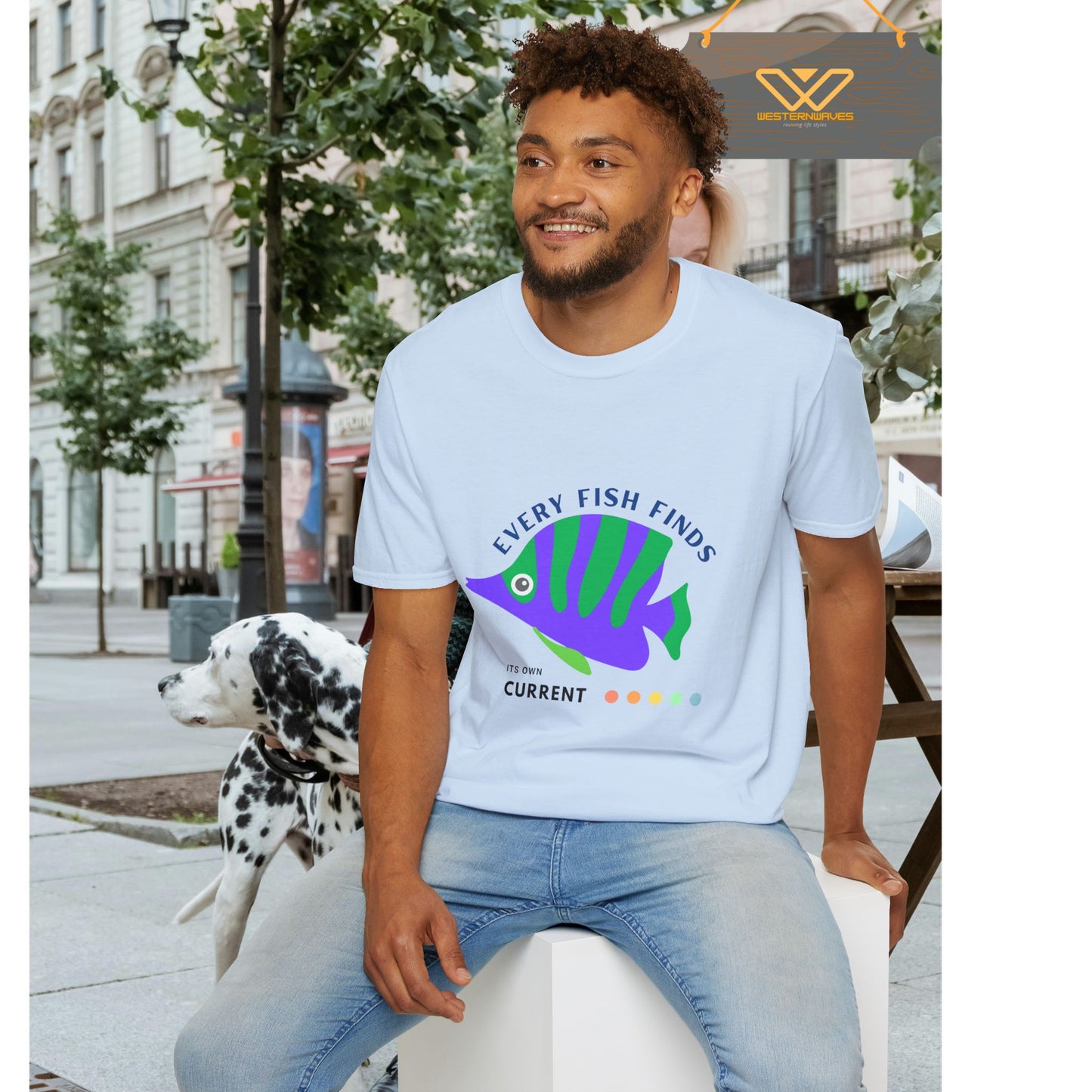 Unisex Softstyle T-Shirt_ N+ Series USSTS FT2WW009_ Limited Edition by WesternWaves: