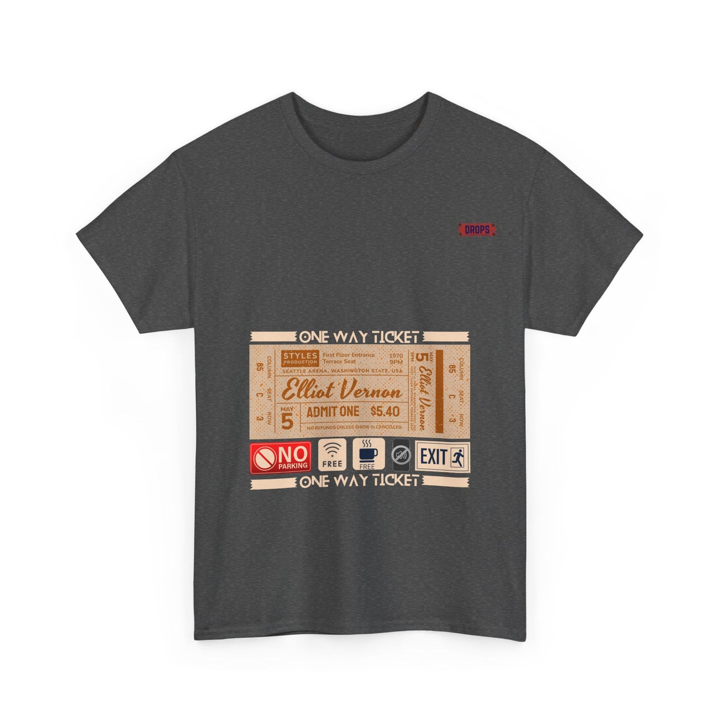 Unisex Heavy Cotton Tee_ 08 July 2025_ Limited Edition Taw Classic by WesternPulse: