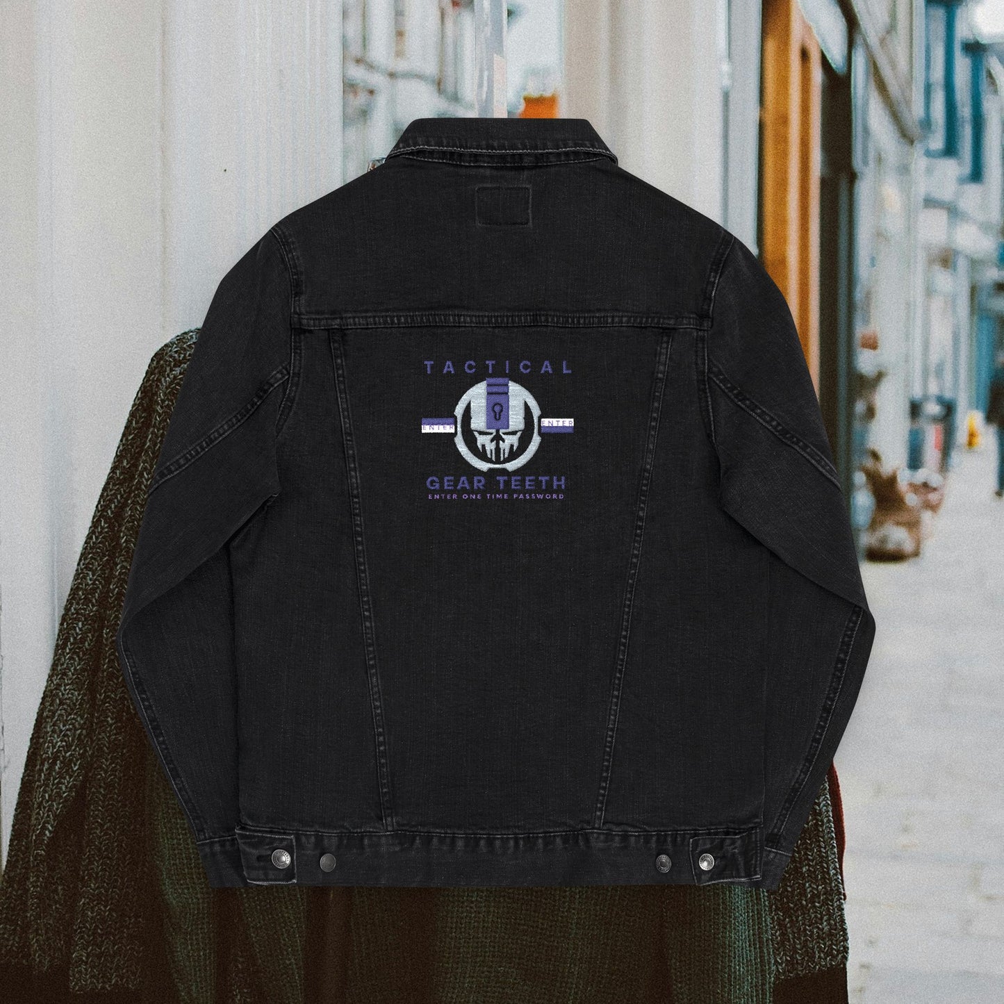 Unisex Denim Jacket_ N8* Series USDNIMJKT PT2WW001_ Limited Edition Trendy Denim Outerwear by WesternWaves: