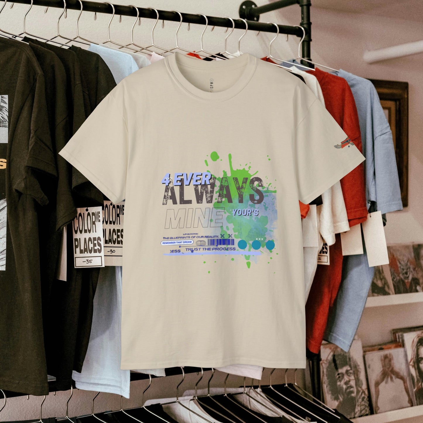 Unisex Ultra Cotton Tee_ Classic Comfort Unleashed_ N+ Series USUCTEE PT2WW001_ WesternWaves Limited Edition: