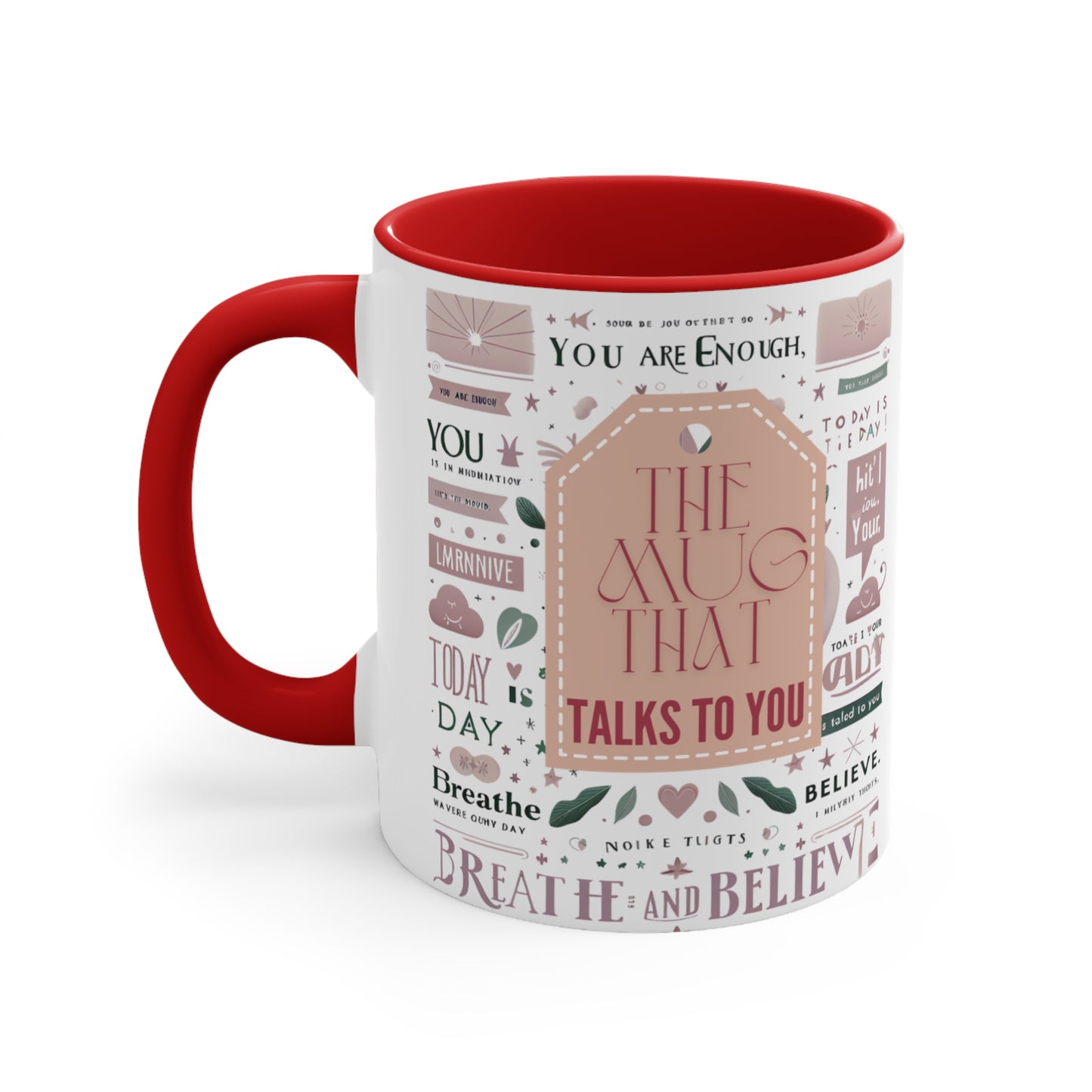 Accent Mug 11oz_ N8* Series AMUG PT2WW001_ LImited Edition School/Office Desktop Special by WesternWaves: