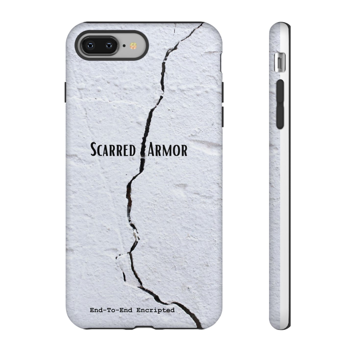 Tough iPhone Cases Phone Case_ Series N8+ TCPCASE PT2WW001_ Limited Edition Scarred Armor Design iPhone Cases by WesternWaves: