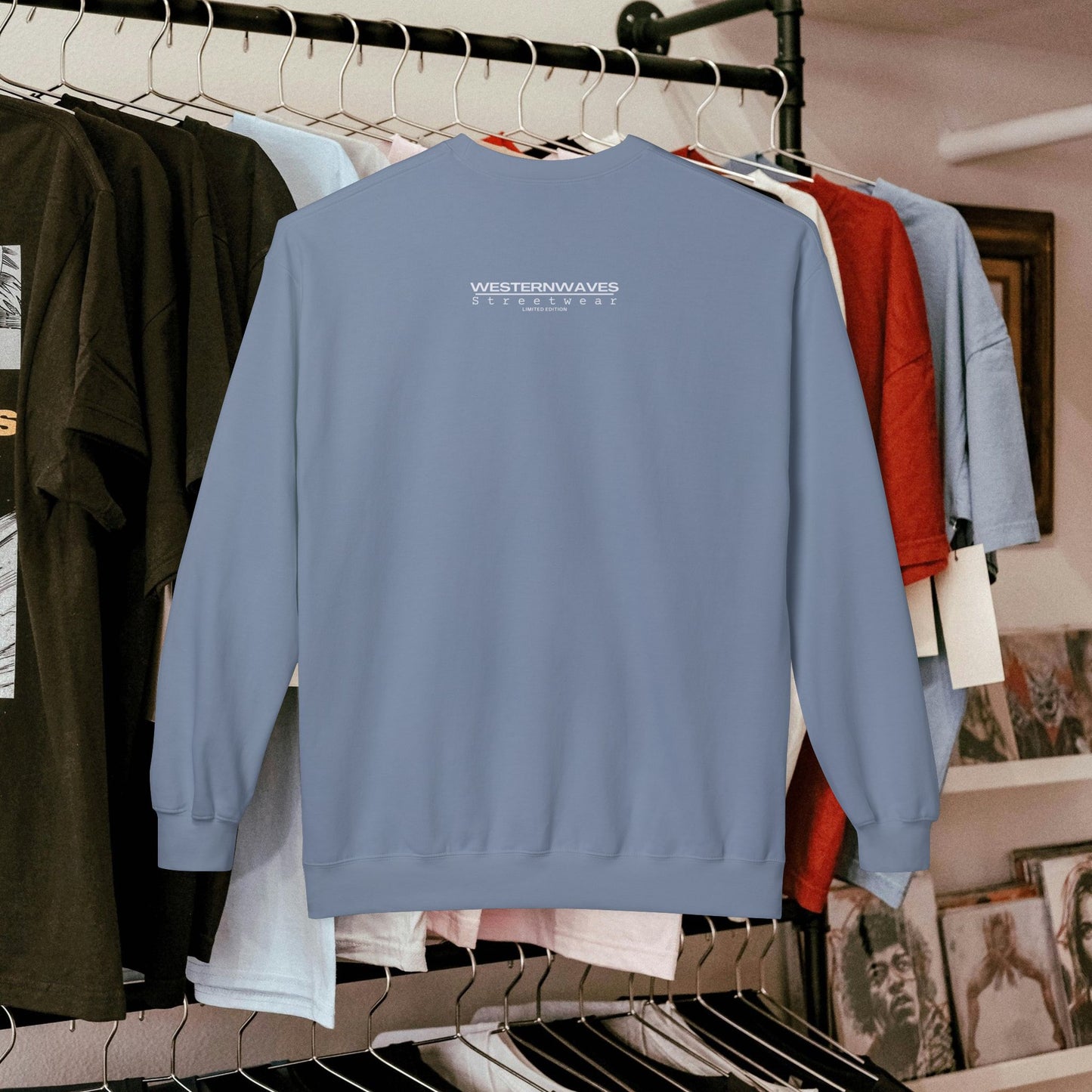 Every Line Got A Story Sweatshirt | Unisex Fleece Crewneck, Cozy Pullover, Artistic Gift, Casual Layer, Everyday Wear