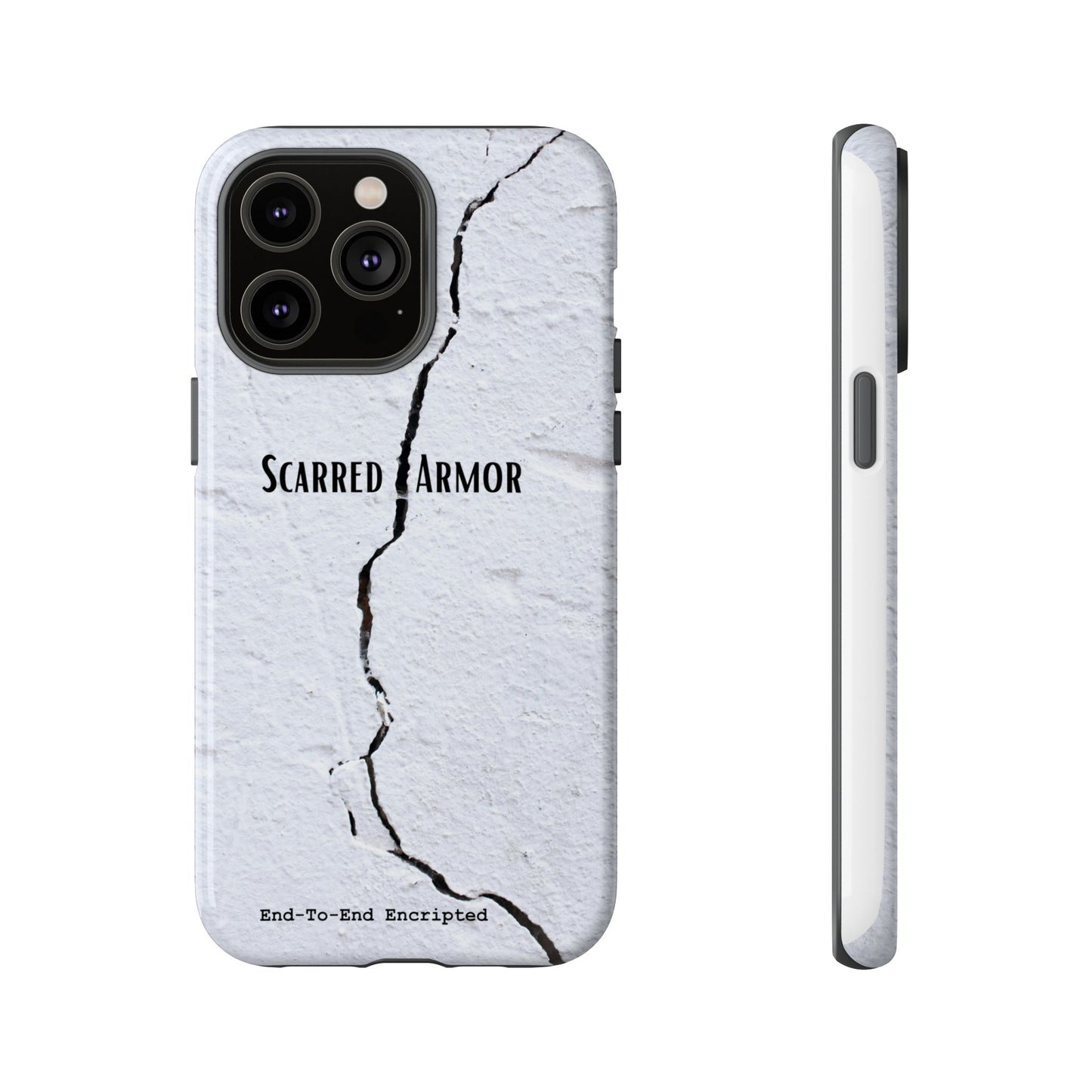 Tough iPhone Cases Phone Case_ Series N8+ TCPCASE PT2WW001_ Limited Edition Scarred Armor Design iPhone Cases by WesternWaves: