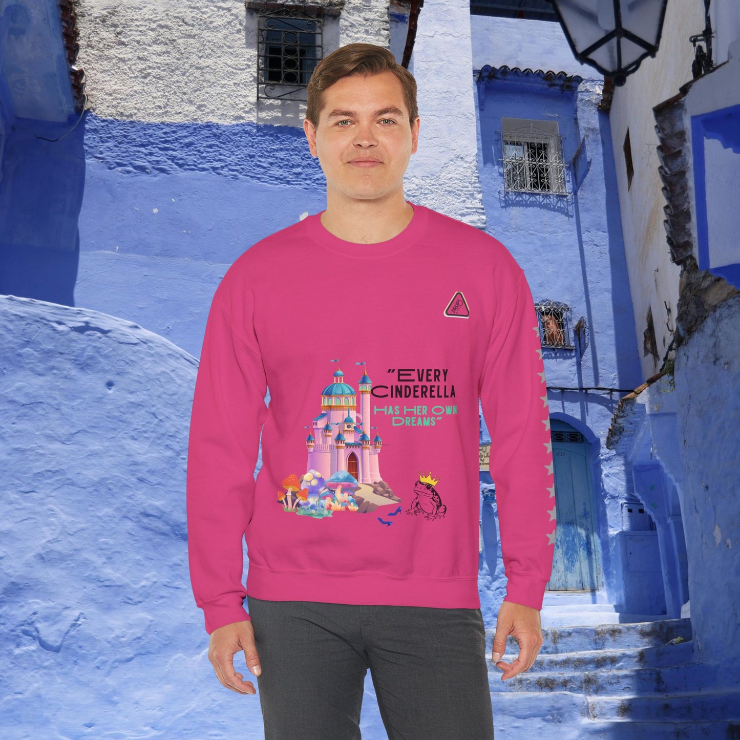 Unisex Heavy Blend™ Crewneck Sweatshirt_ N2 Series UHBCSS PT2WW007_ Limited Edition Pure Luxury By WesternWaves: