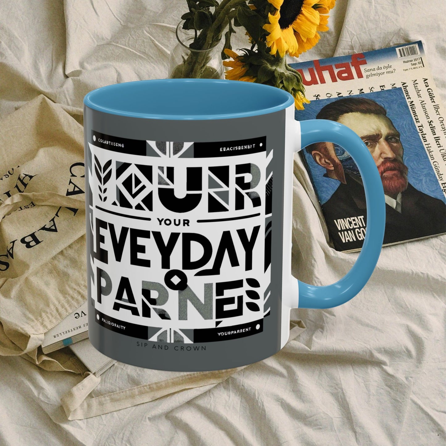 Accent Coffee Mug 11oz _ N3* Series ACM11OZ PT2WW021_ Limited Edition Perfect Blend of Style by WesternWaves: