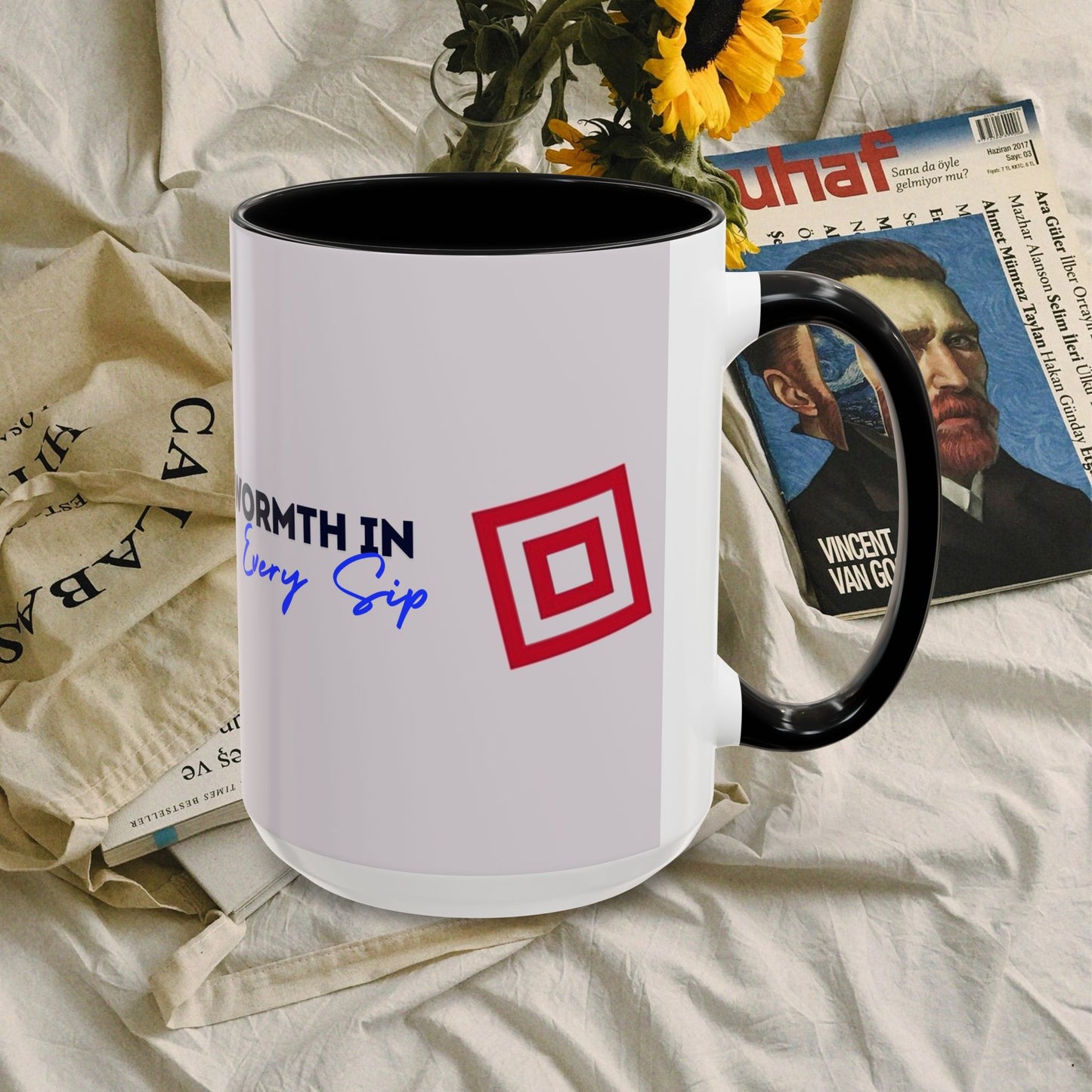 Accent Coffee Mug (11, 15oz)_ N2 Series ACMUG PT2WW003_ Limited Edition Mug by WesternWaves