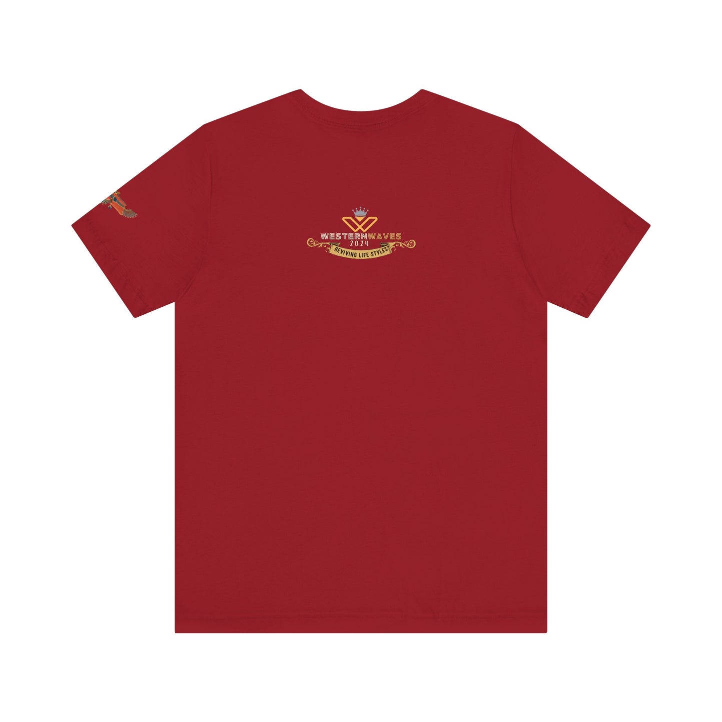 Unisex Jersey Short Sleeve Tee_ Signature Comfort Tee by SPW_ N2+ Series PT2WW004_Limited Edition by WesternWaves: