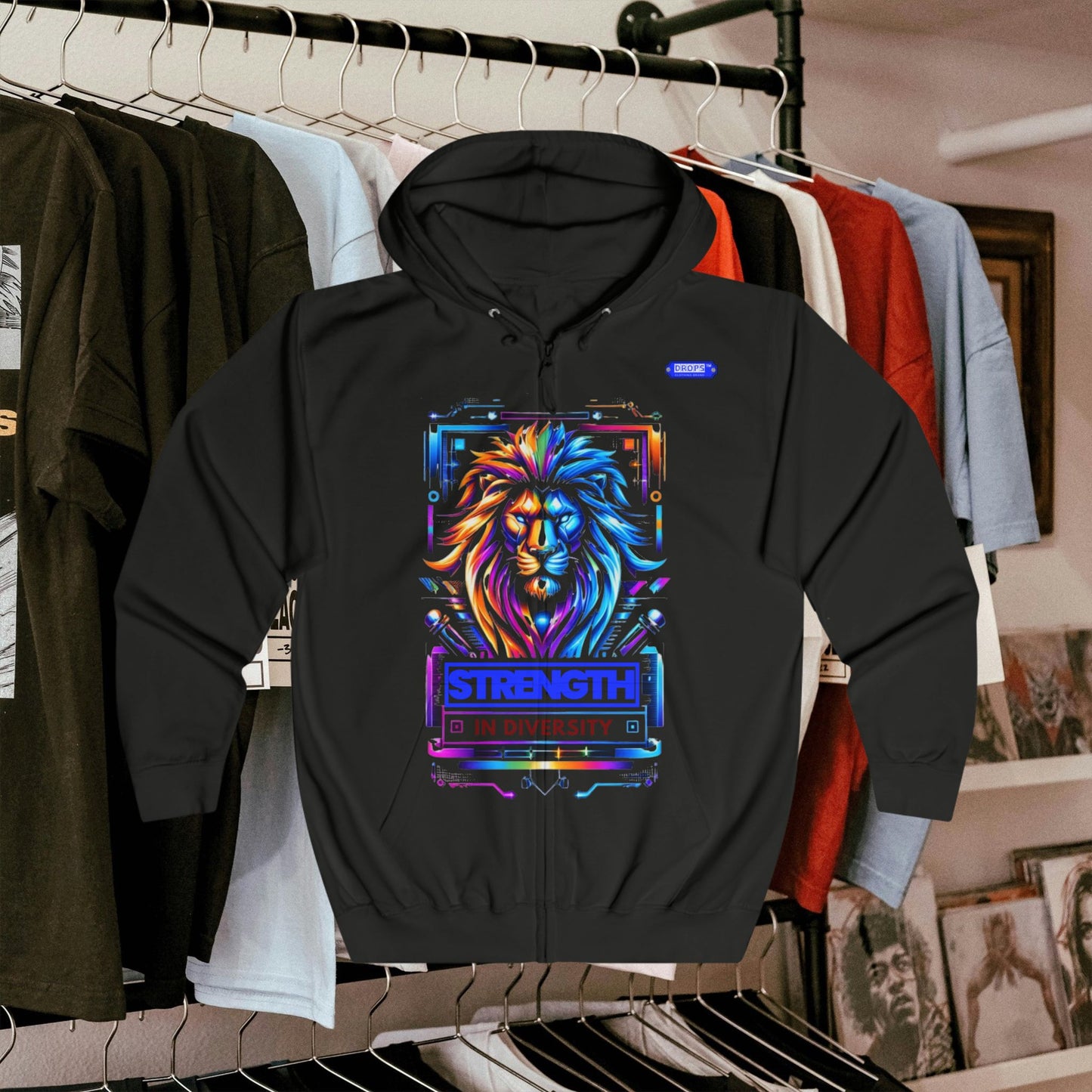 Unisex Full Zip Hoodie_ 21 June 2025_ Limited Edition Stylish Comfort by WesternWaves: