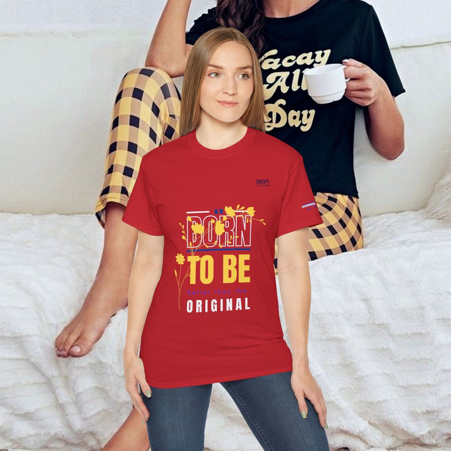 Unisex Ultra Cotton Tee_ Classic Comfort Unleashed_ N2 Series USUCTEE PT2WW002_ Limited Edition Maximum Comfort & Style by WesternWaves: