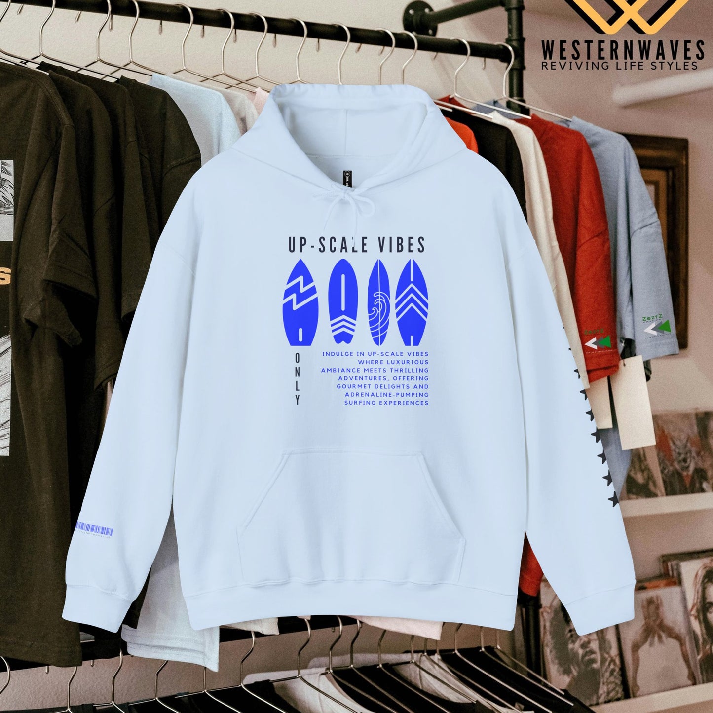 Unisex Heavy Blend™ Crewneck Sweatshirt_ N3+ Series UHBCSS PT2WW008_ Limited Edition Comfort & Style by WesternWaves: