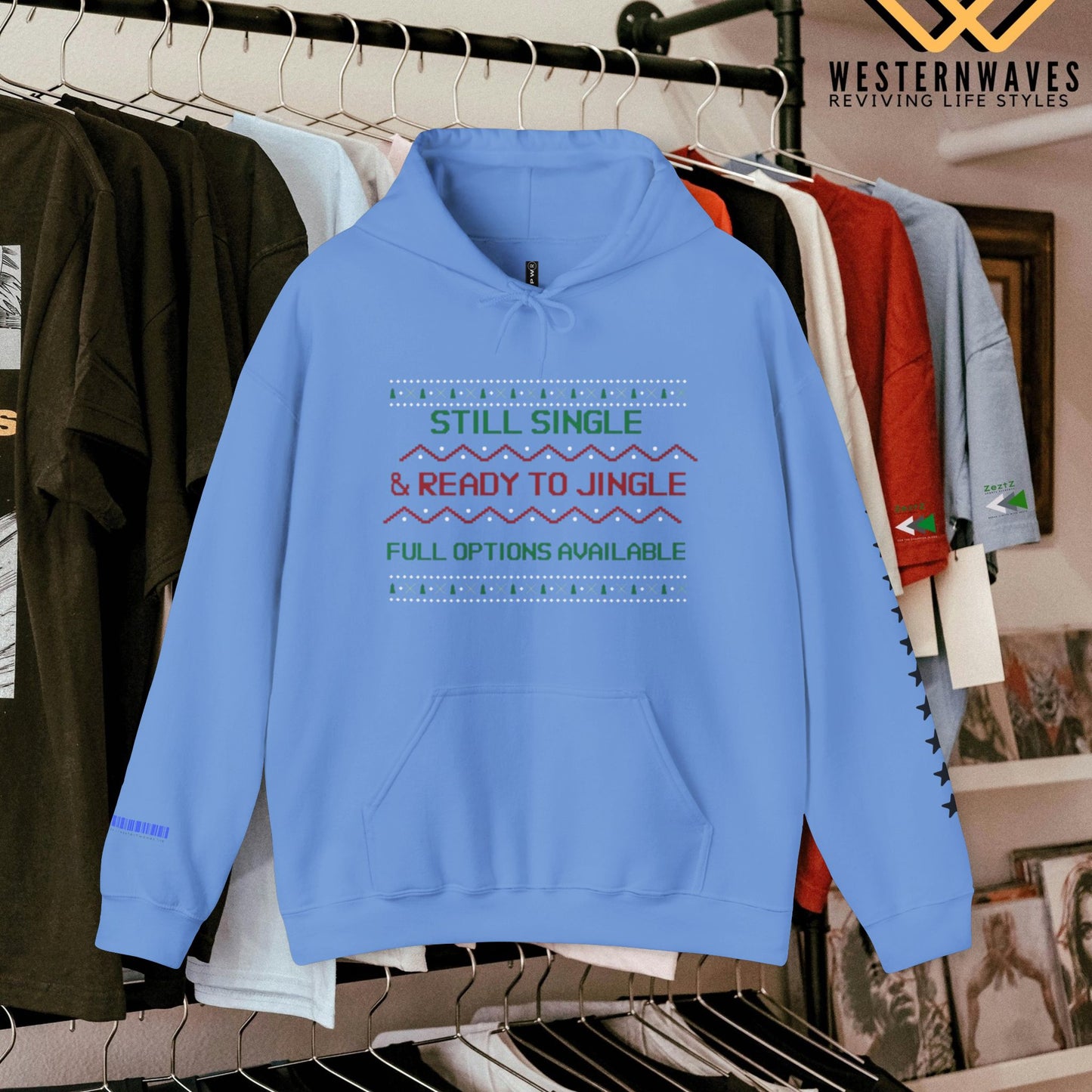 Unisex Heavy Blend™ Hooded Sweatshirt_ N2+ Series USHBHSS PT2WW007_Limited Edition Pinnacle of Comfort & Style by WesternWaves:
