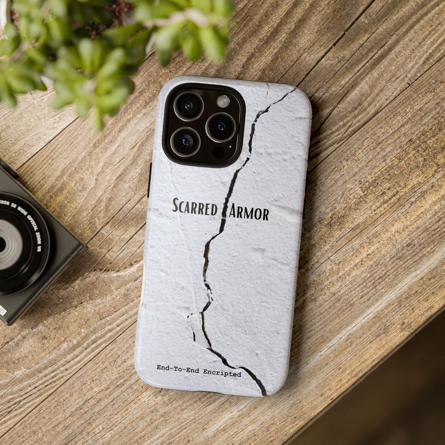 Tough iPhone Cases Phone Case_ Series N8+ TCPCASE PT2WW001_ Limited Edition Scarred Armor Design iPhone Cases by WesternWaves: