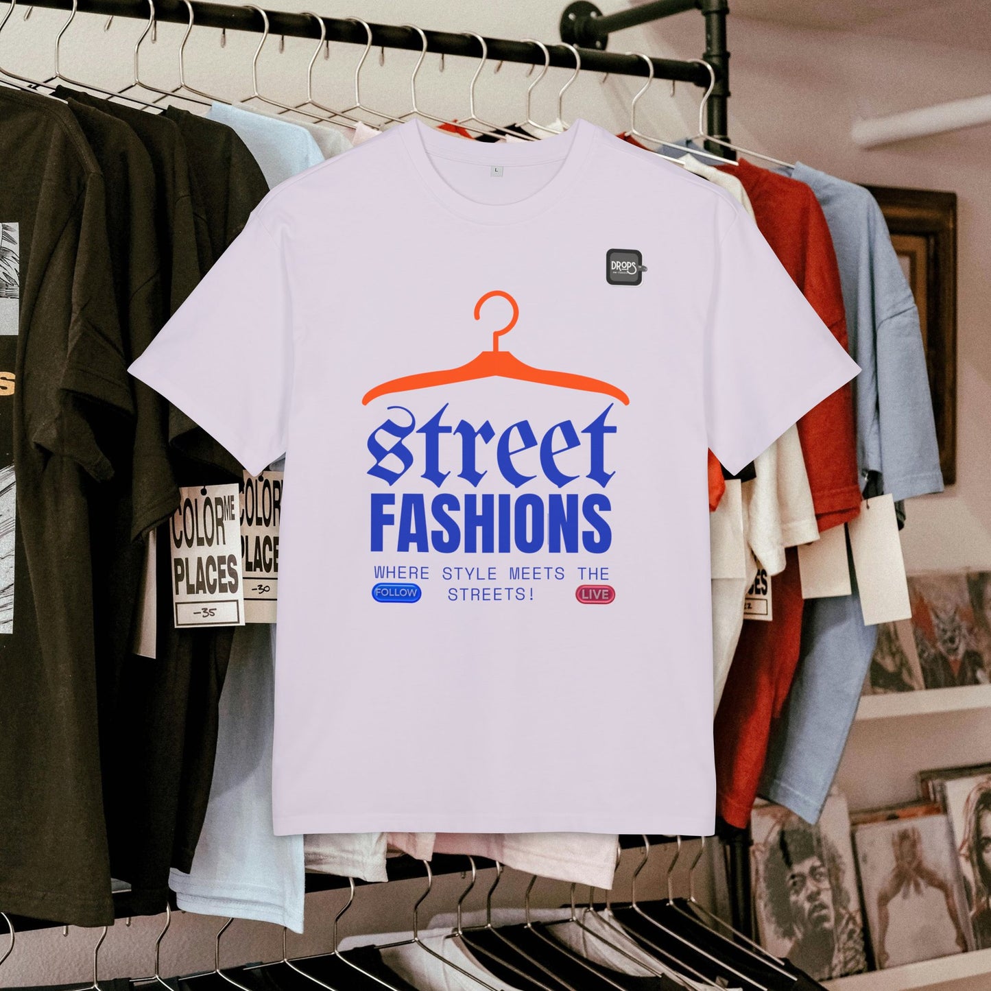 Unisex Oversized Tee_ N6+ Series USOSTEE PT2WW003_ Limited Edition by WesternWaves: