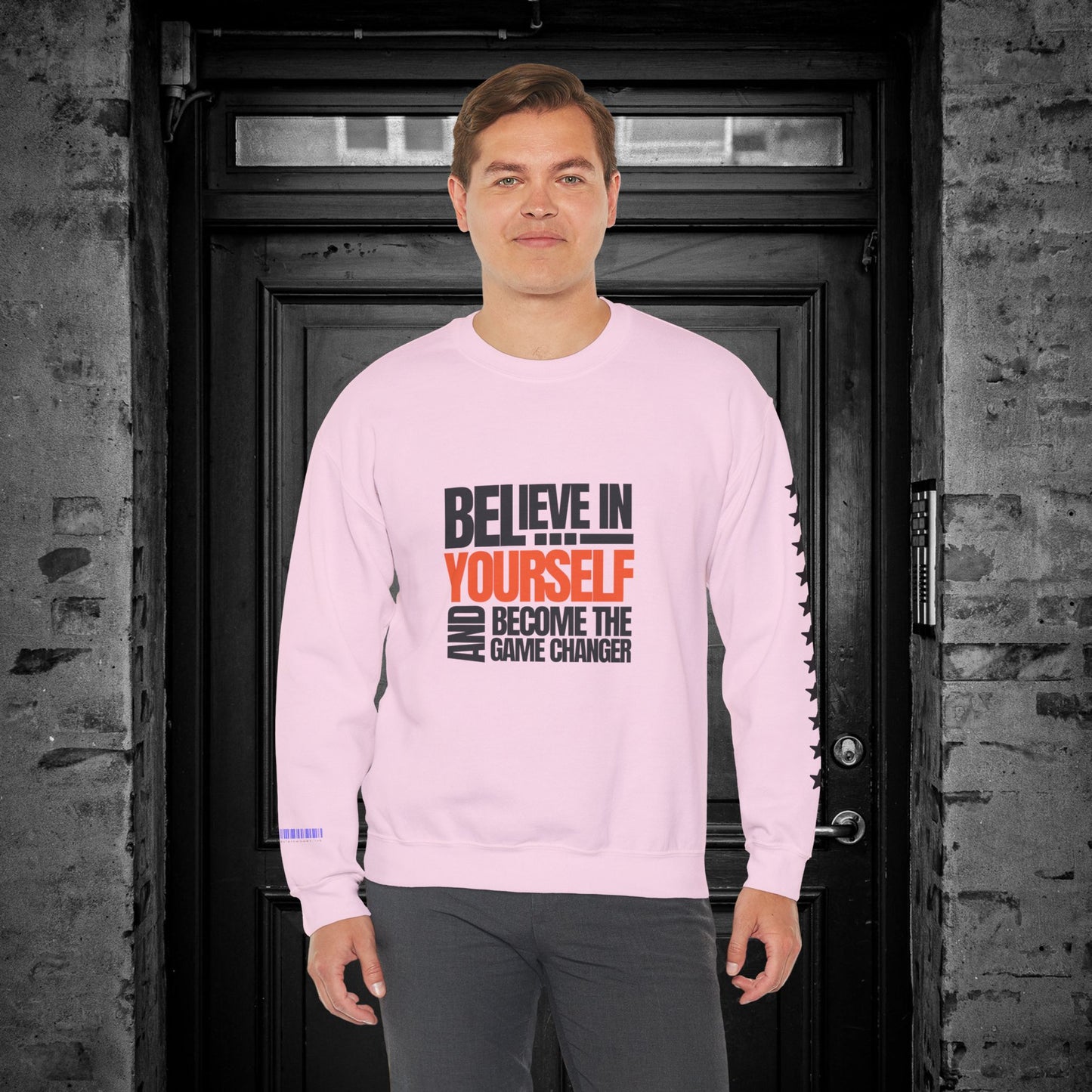 Unisex Heavy Blend™ Crewneck Sweatshirt_ N2+ Series UHBCSS PT2WW028_ Limited Edition Pure Luxury By WesternWaves: