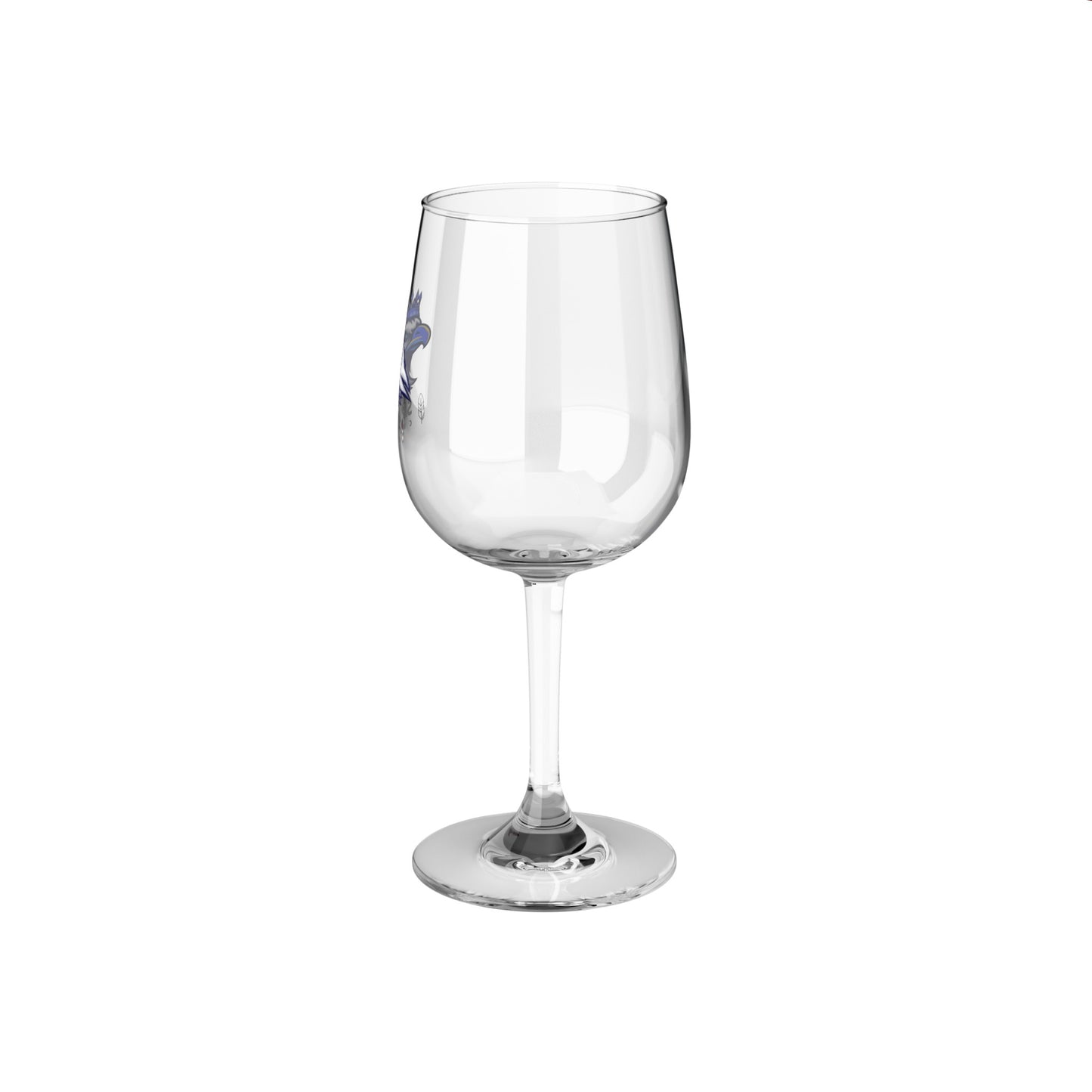 Wine Glass 12oz – N+ Series WG12OZ PT2WW002_ Limited Edition Treat by WesternWaves