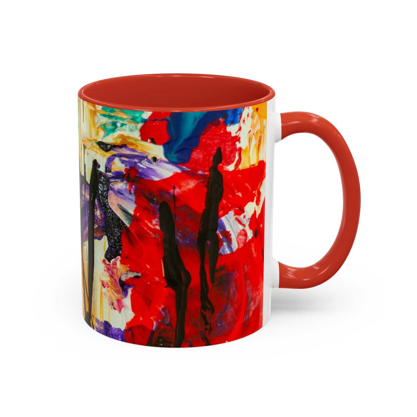 Accent Coffee Mug (11, 15oz)_ N2+ Series ACMUG PT2WW002_ Limited Edition Mug by WesternWaves: