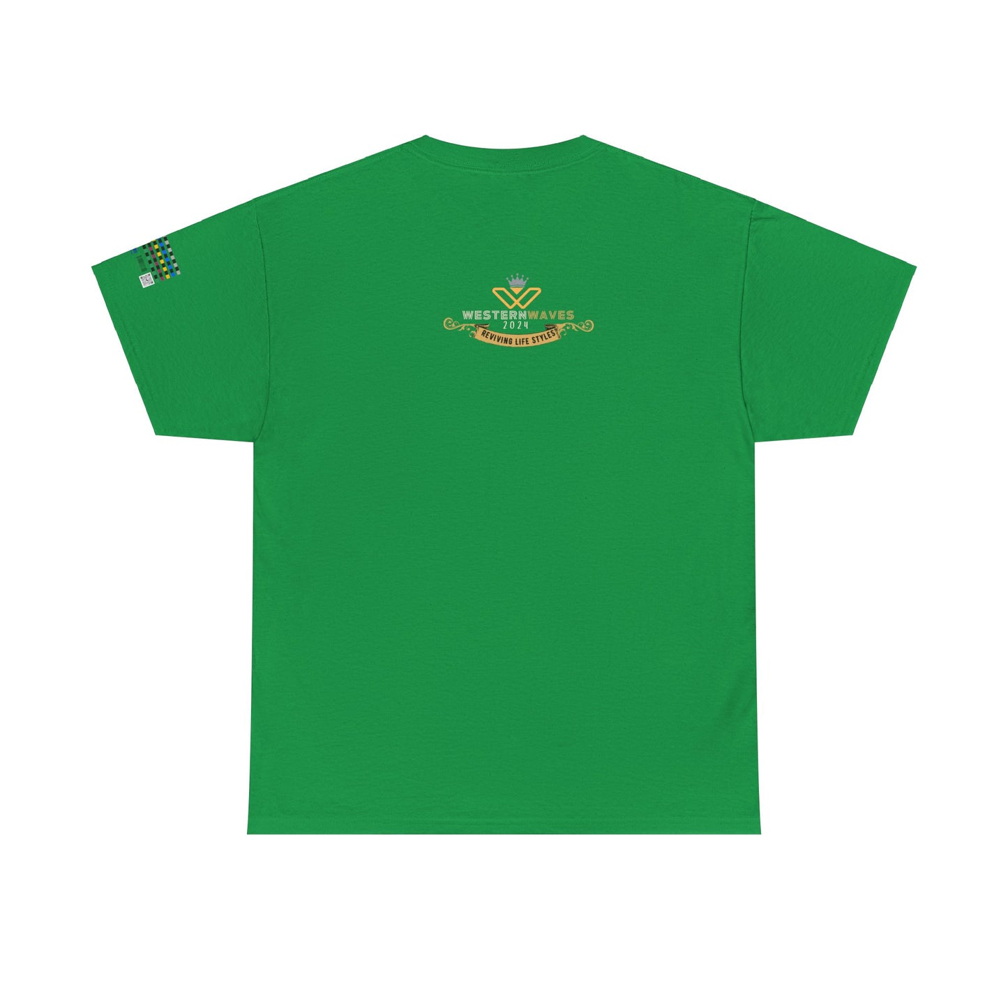 Unisex Heavy Cotton Tee_ Crafted from premium 100% cotton_ N+ Series UHCT PT2WV006_ Limited Edition by WesternWaves: