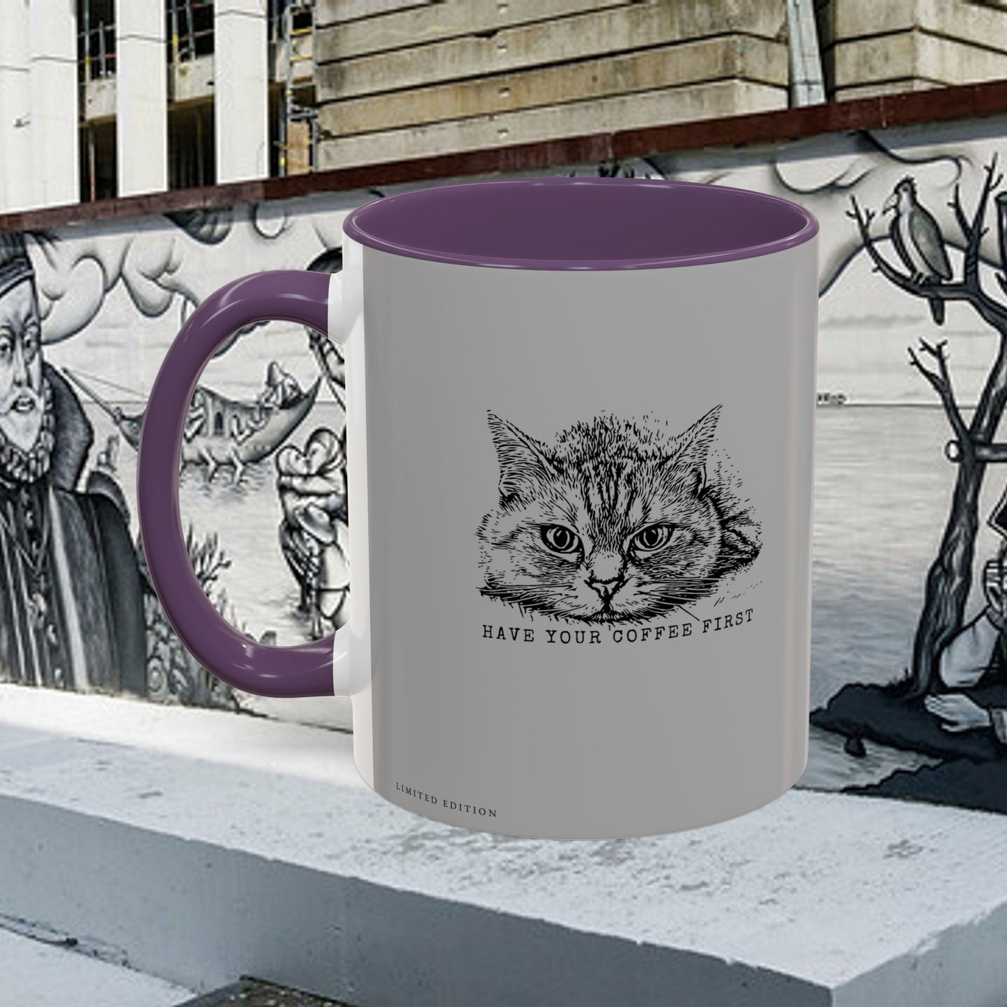 Accent Coffee Mug 11, 15oz_ N3+ Series ACM11OZ PT2WW015B_ Limited Edition Perfect Blend of Style by WesternWaves: