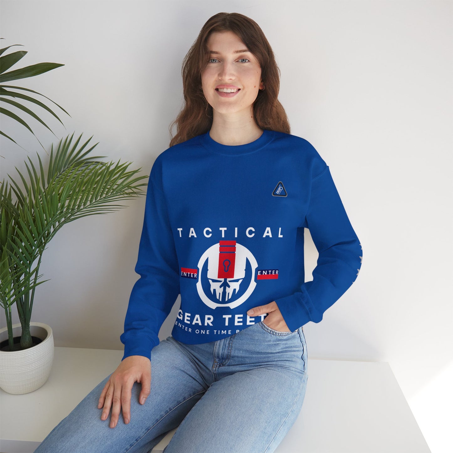 Unisex Heavy Blend™ Crewneck Sweatshirt_ N2 Series UHBCSS PT2WW005_ Limited Edition by WesternWaves: