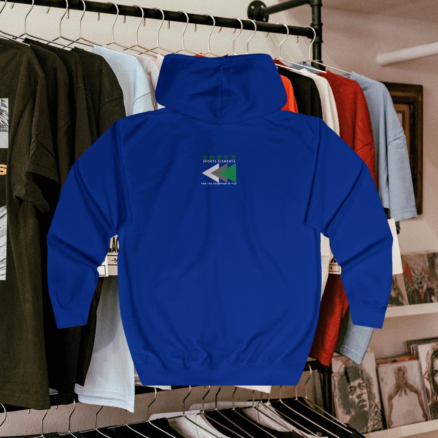 Unisex Full Zip Hoodie_ N7* Series USFZHOODIE PT2WW008_ Limited Edition Trendy Vibes by WesternWaves: