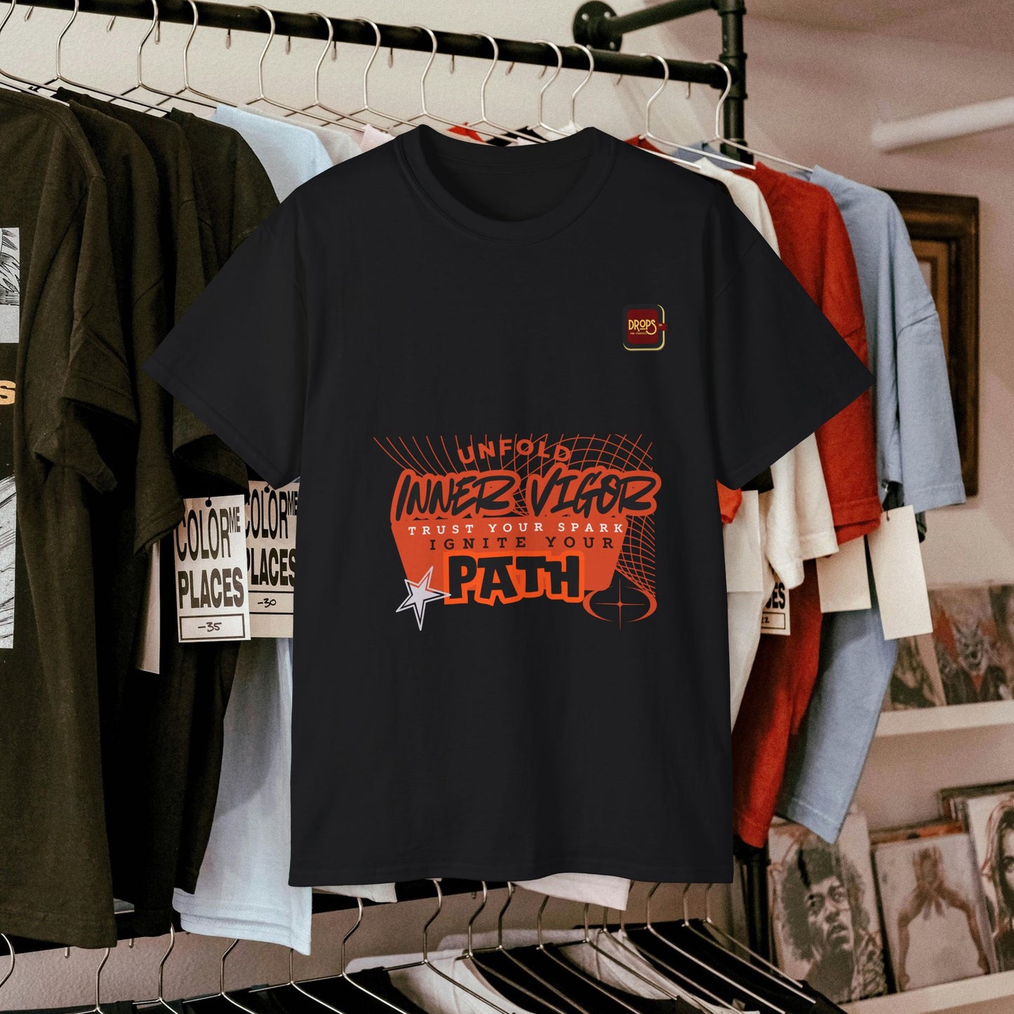 Inspirational Unisex Ultra Cotton Tee_ N6+ Series IPUSUCTEE PT2WW001_ Limited Edition by WesternWaves: