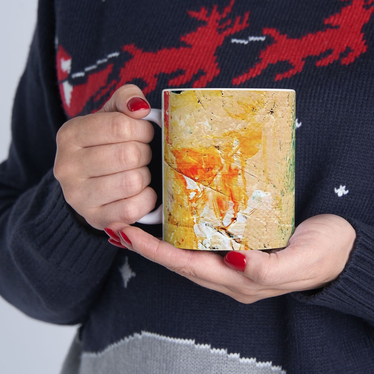 Ceramic Mug, 11oz, 15oz_ N2+ Series CM10-15OZ PT2WW002_ WesternWaves Limited Edition: