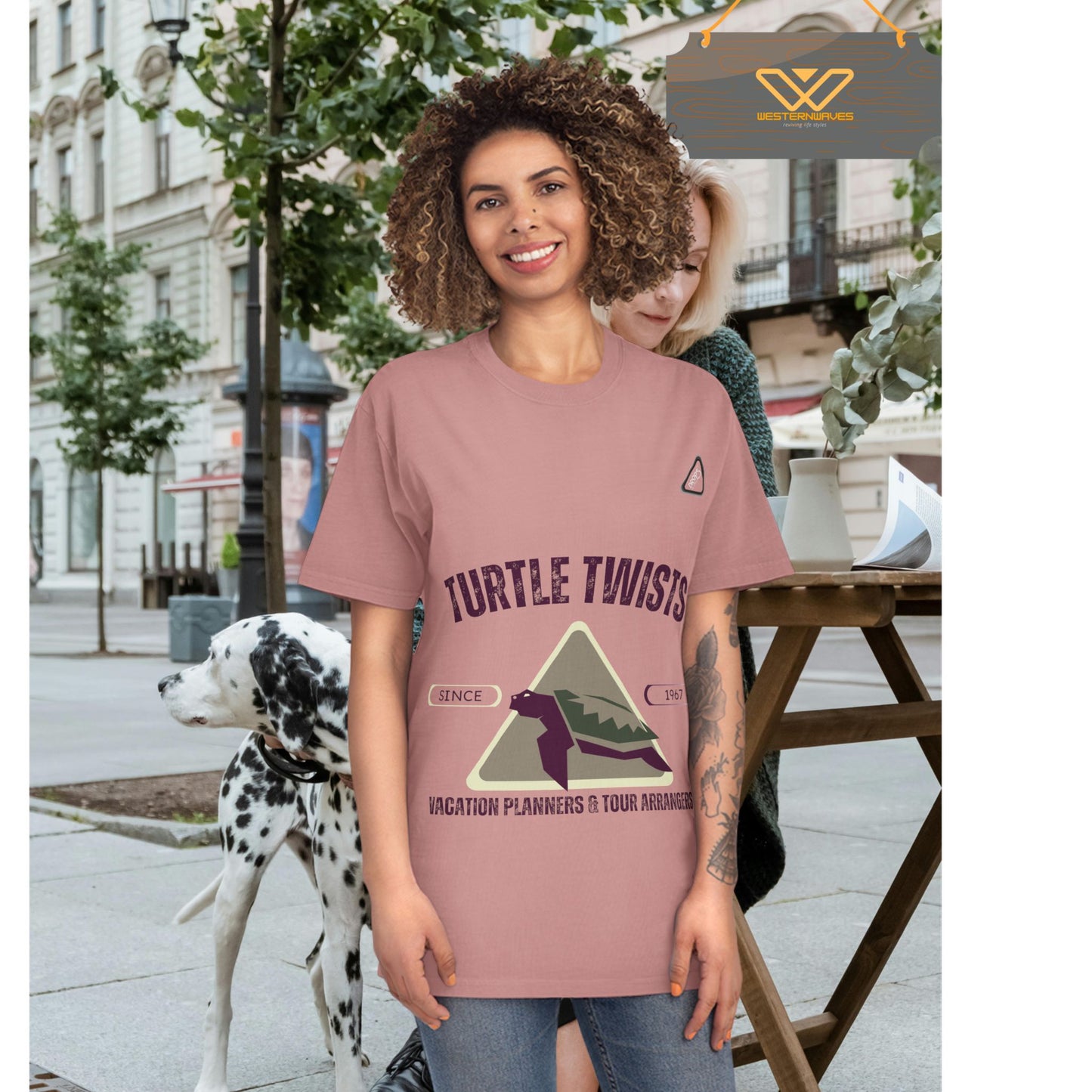 Unisex Faded T-Shirt - Turtle Twists Vacation Planners Graphic Tee_ 06 May 2025_ 001