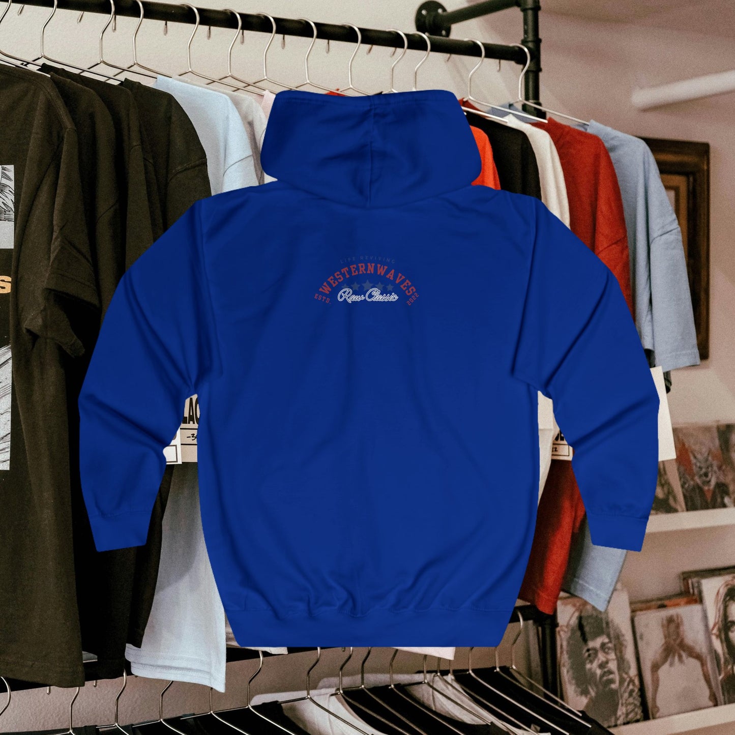 Unisex Full Zip Hoodie_ 21 June 2025_ Limited Edition Stylish Comfort by WesternWaves: