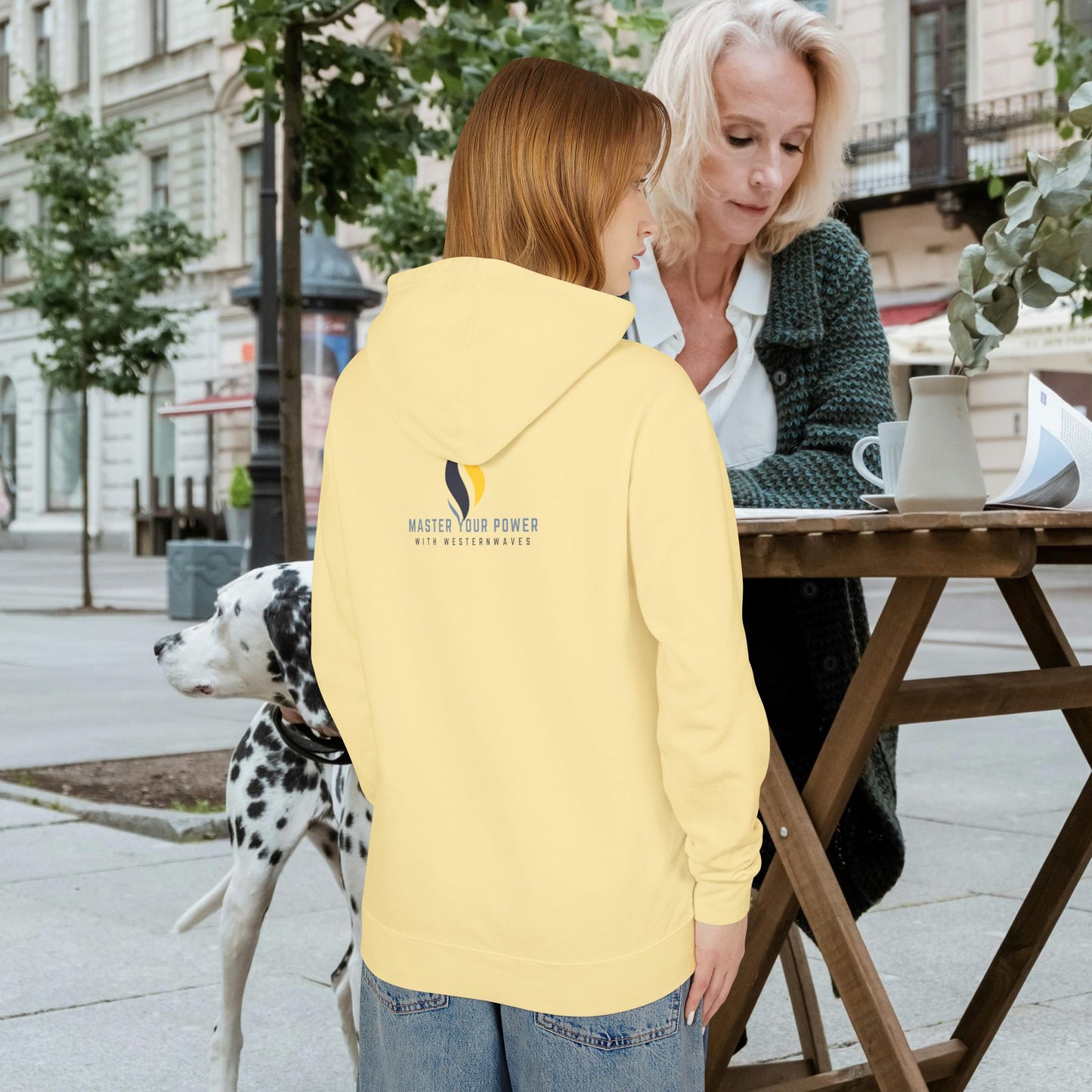 Unisex Lightweight Hooded Sweatshirt – N2+ Series SLWHSS PT2WW006_ Limited Edition Crafted Comfort by WesternWaves: