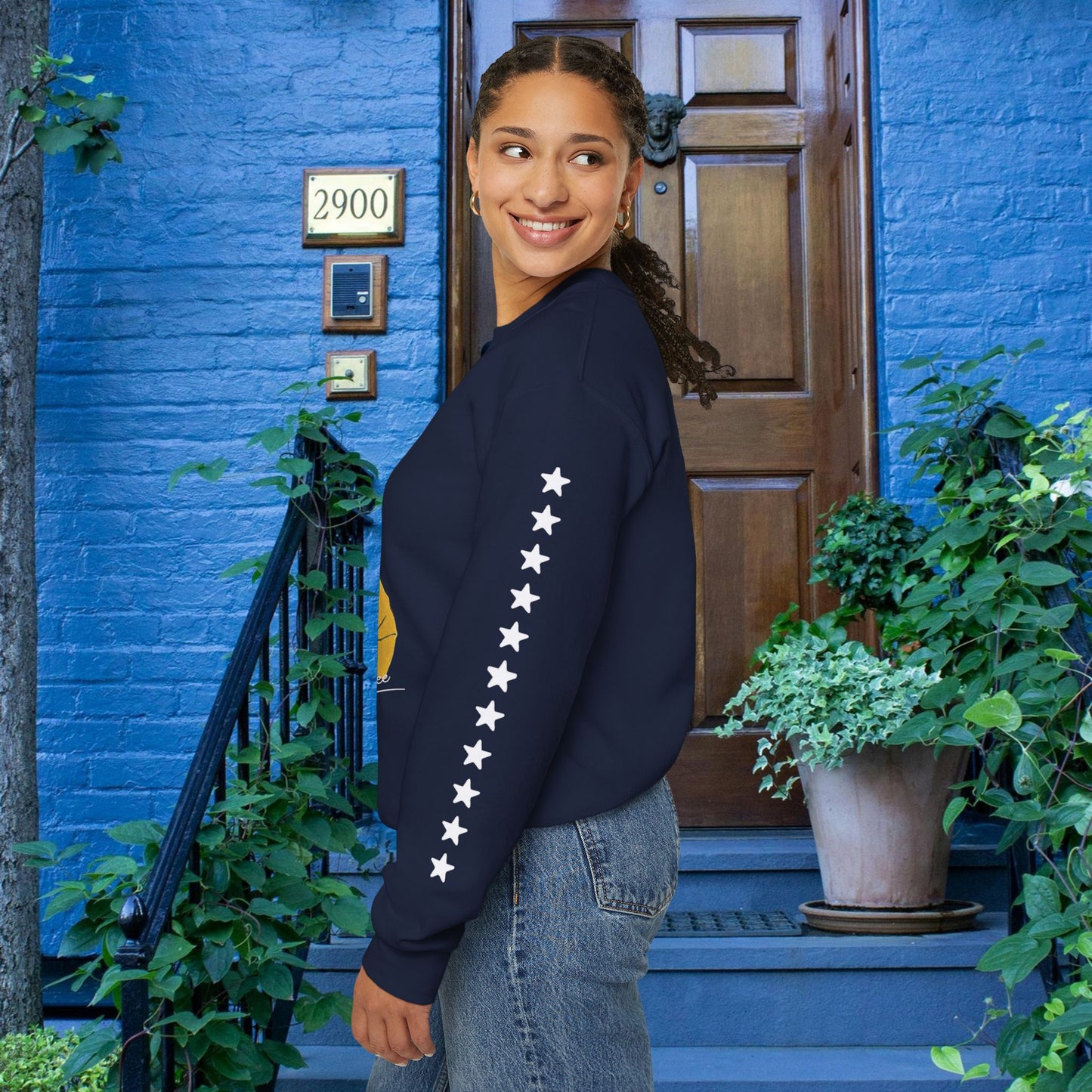 Unisex Heavy Blend™ Crewneck Sweatshirt_ N2+ Sports Series UHBCSS PT2WW009_ Limited Edition ‘Zeztz’ Brand Sports Elements by WesternWaves: