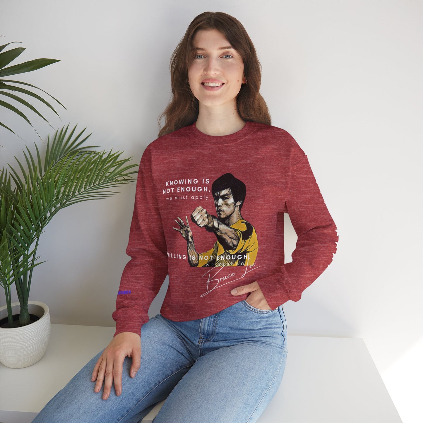 Unisex Heavy Blend™ Crewneck Sweatshirt_ N2+ Sports Series UHBCSS PT2WW008_ Limited Edition ‘Zeztz’ Brand Sports Elements by WesternWaves: