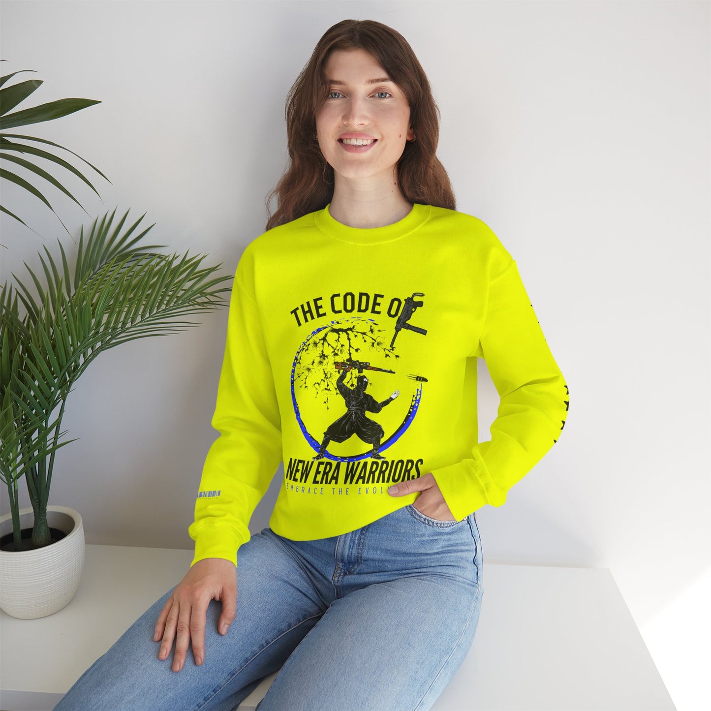 Unisex Heavy Blend™ Crewneck Sweatshirt_ N3+ Series UHBCSS PT2WV010_ Limited Edition Timeless Style by WesternWaves: