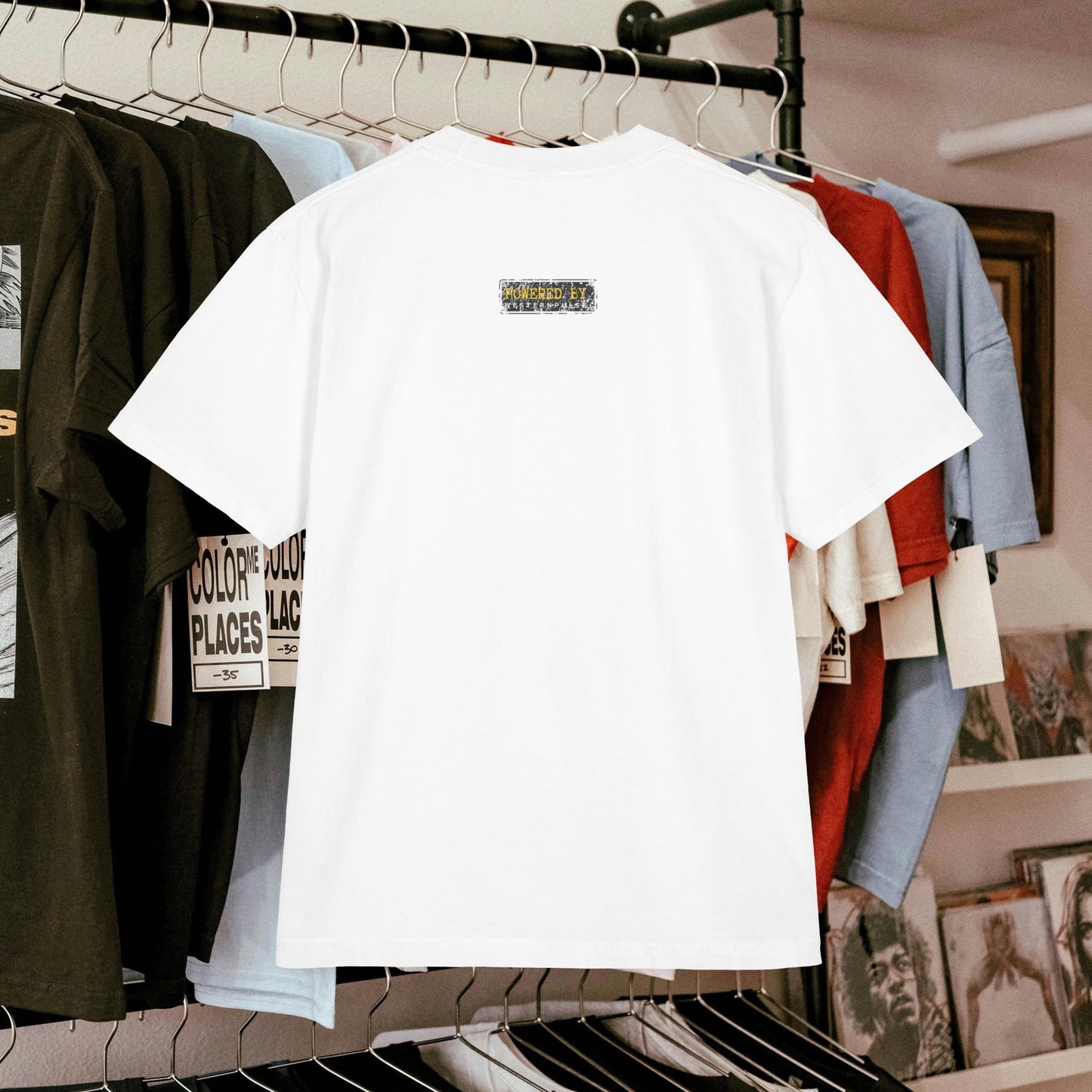 Unisex Garment-Dyed Drop-Shoulder T-Shirt_ 06 jULY 2025_ Limited Edition Tee for Outdoor Fun by WesternPulse: