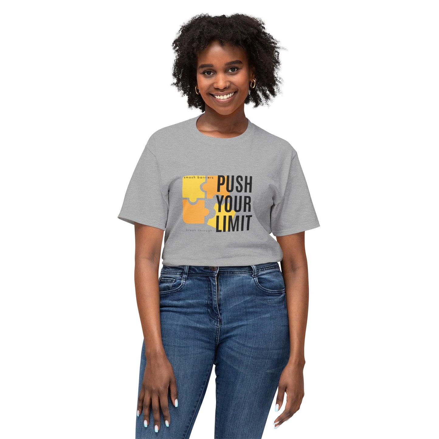 Unisex HD Cotton™ T-shirt_ N+ Series USHDCTS PT2WW001_ Limited Edition Unisex HD Cotton™ T-shirt by WesternWaves:
