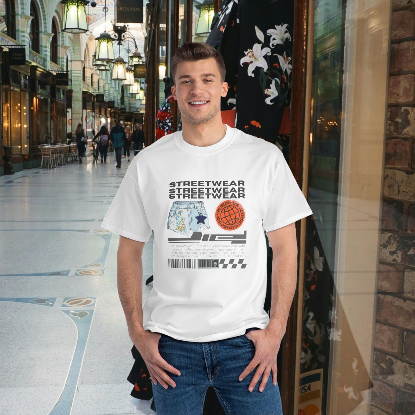 Beefy-T® Short-Sleeve T-Shirt_ N3+ Series BFYTRSSTS PT2WW003_ Limited Edition Stylish Raw Classic by WesternWaves: