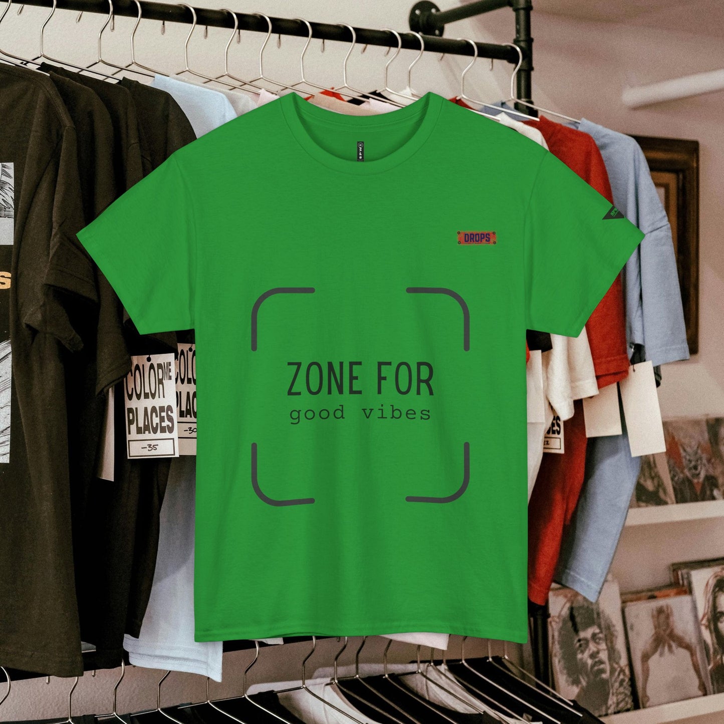 Unisex Heavy Cotton Tee_ 20 July 2025_ Limited Edition Unique Summer Wear_ by WesternWaves: