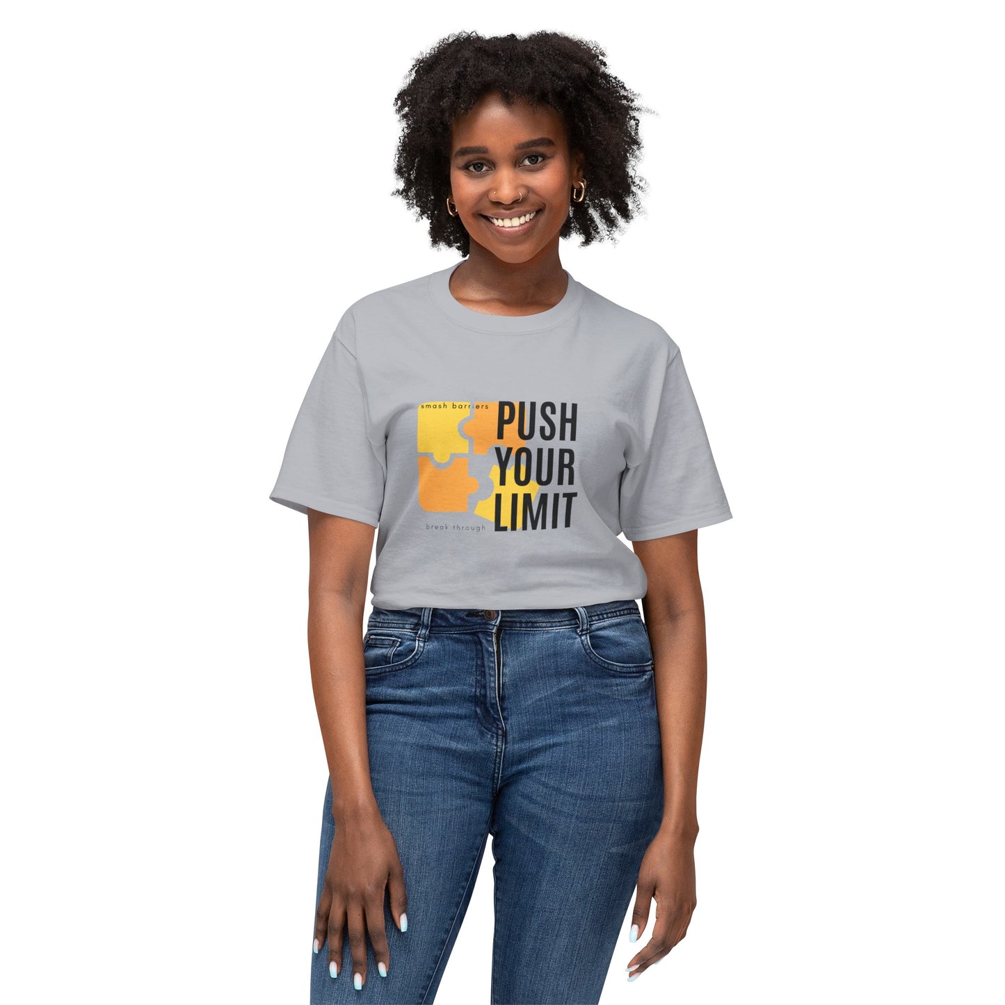 Unisex HD Cotton™ T-shirt_ N+ Series USHDCTS PT2WW001_ Limited Edition Unisex HD Cotton™ T-shirt by WesternWaves:
