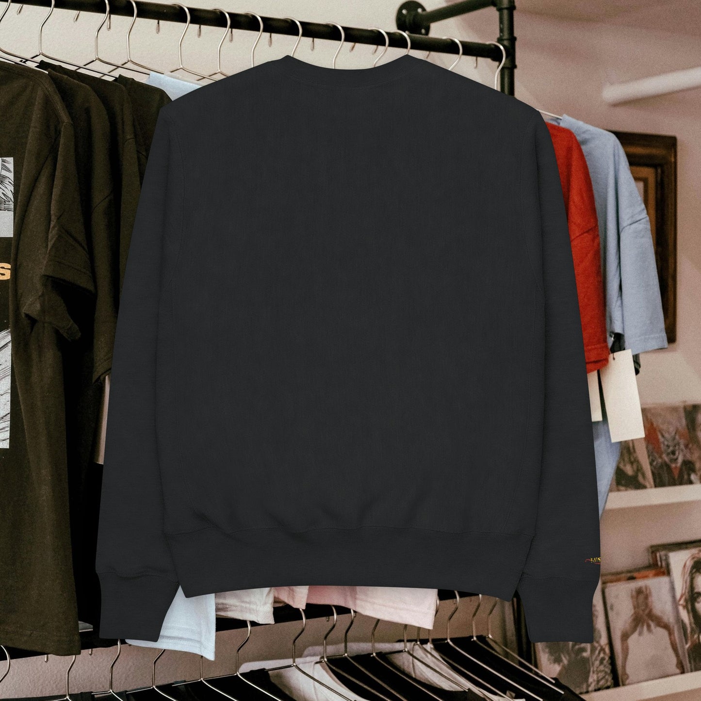 Men's Champion Crewneck Sweatshirt_ N5+ Series MCCNSS PT2WW001_ Limited Edition ZeztZ Brand Sports Element by WesternWaves: