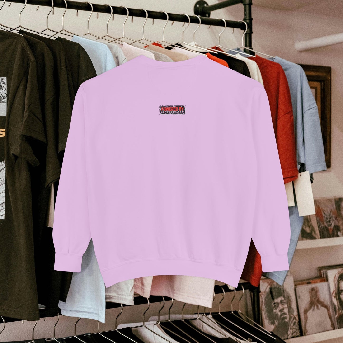 Unisex Garment-Dyed Sweatshirt_ N2 Series USGDSS PT2WW002_ Limited Edition Masterpiece of ‘ZeztZ’ Sports Brand _ Luxury & Casual Comfort by WesternWaves: