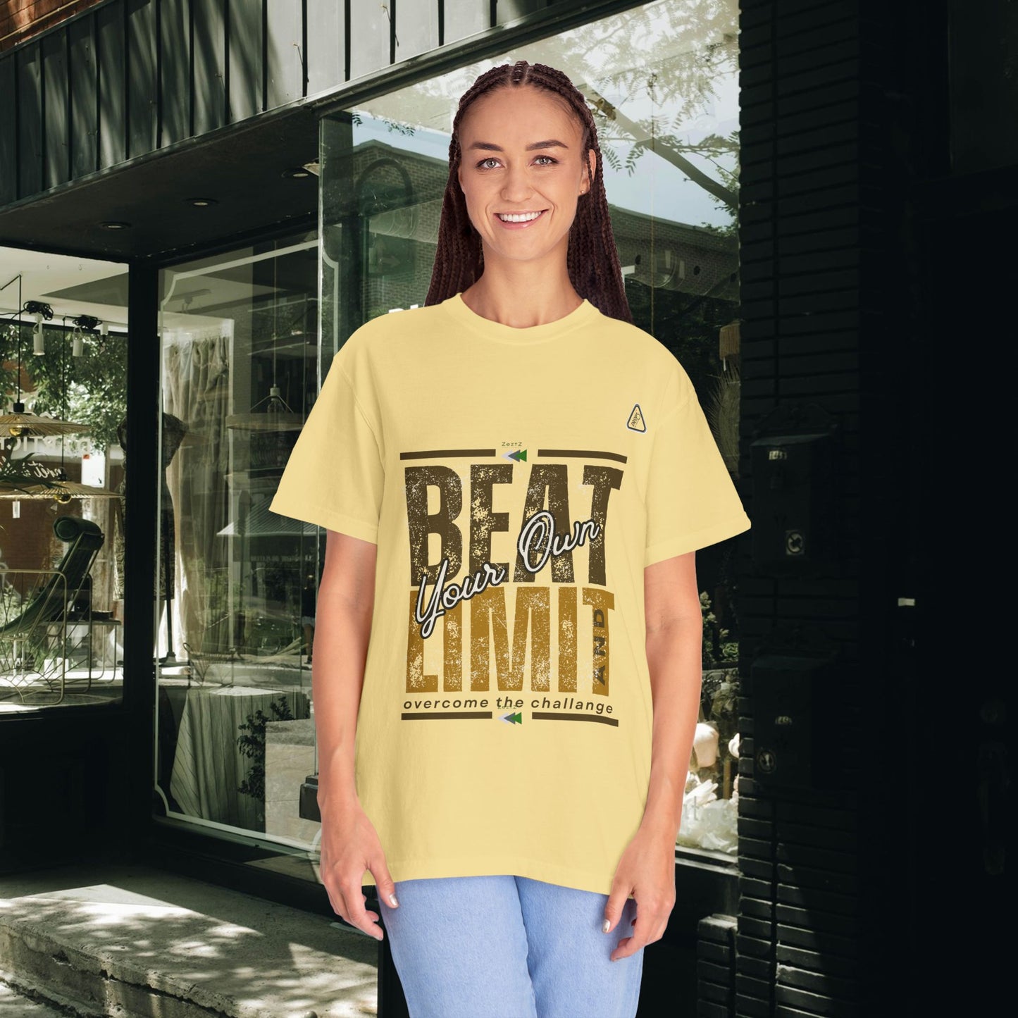Unisex Garment-Dyed T-shirt_ N2 Series USGDTS PT2WW002_ Comfort Colors 1717_ WesternWaves Limited Edition: