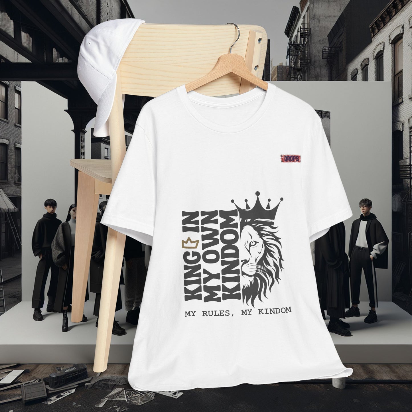 Casual Tee_ Series UWD 070_ Limited Edition Casual Streetwear Tee by WesternWaves: