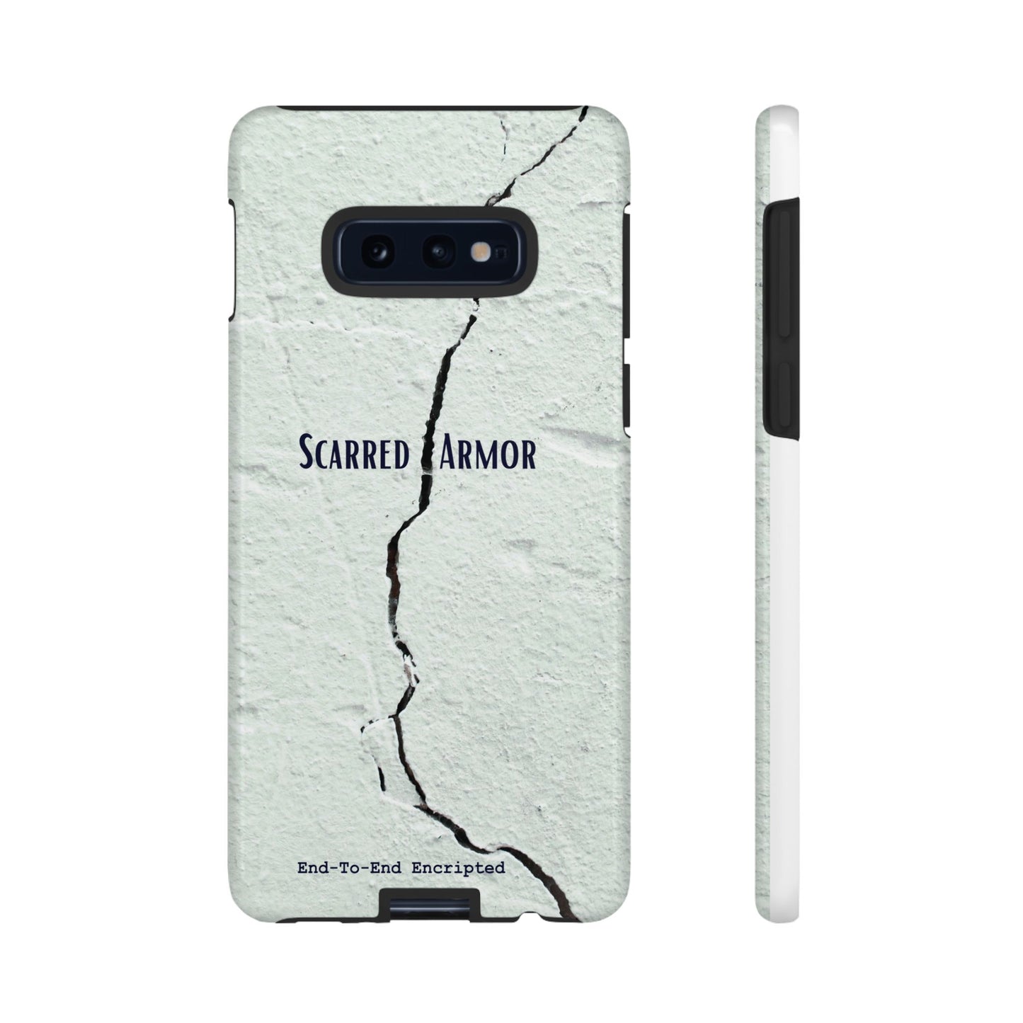 Tough Cases_ Samsung Galaxy Phone Case_ Series N8+ TCPCASE PT2WW003_ Limited Edition Scarred Armor Design Samsung Galaxy Phone Cases by WesternWaves: