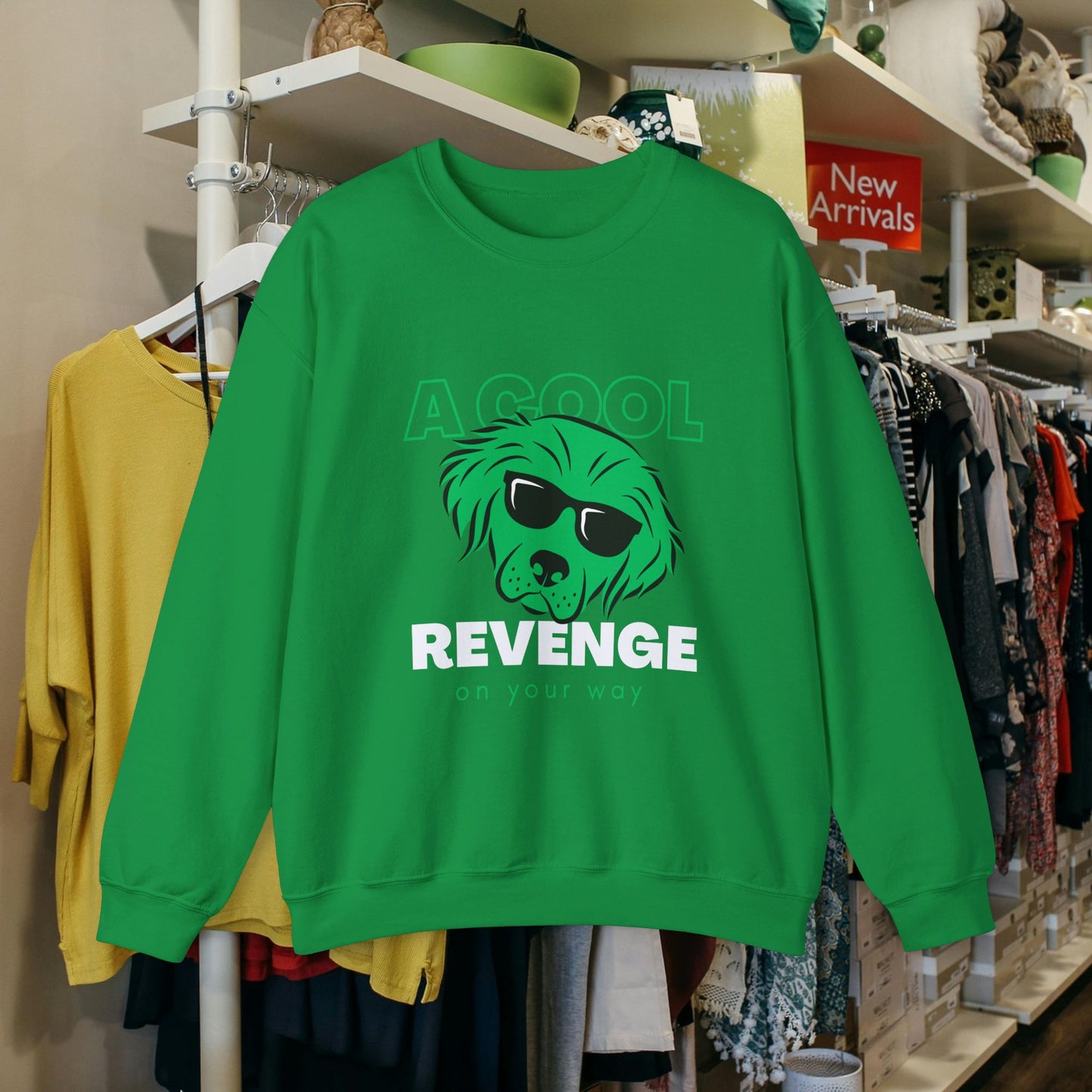 Unisex Heavy Blend™ Crewneck Sweatshirt_ N2+ Series UHBCSS PT2WW024_ Limited Edition Pure Luxury for Every Occasion by WesternWaves: