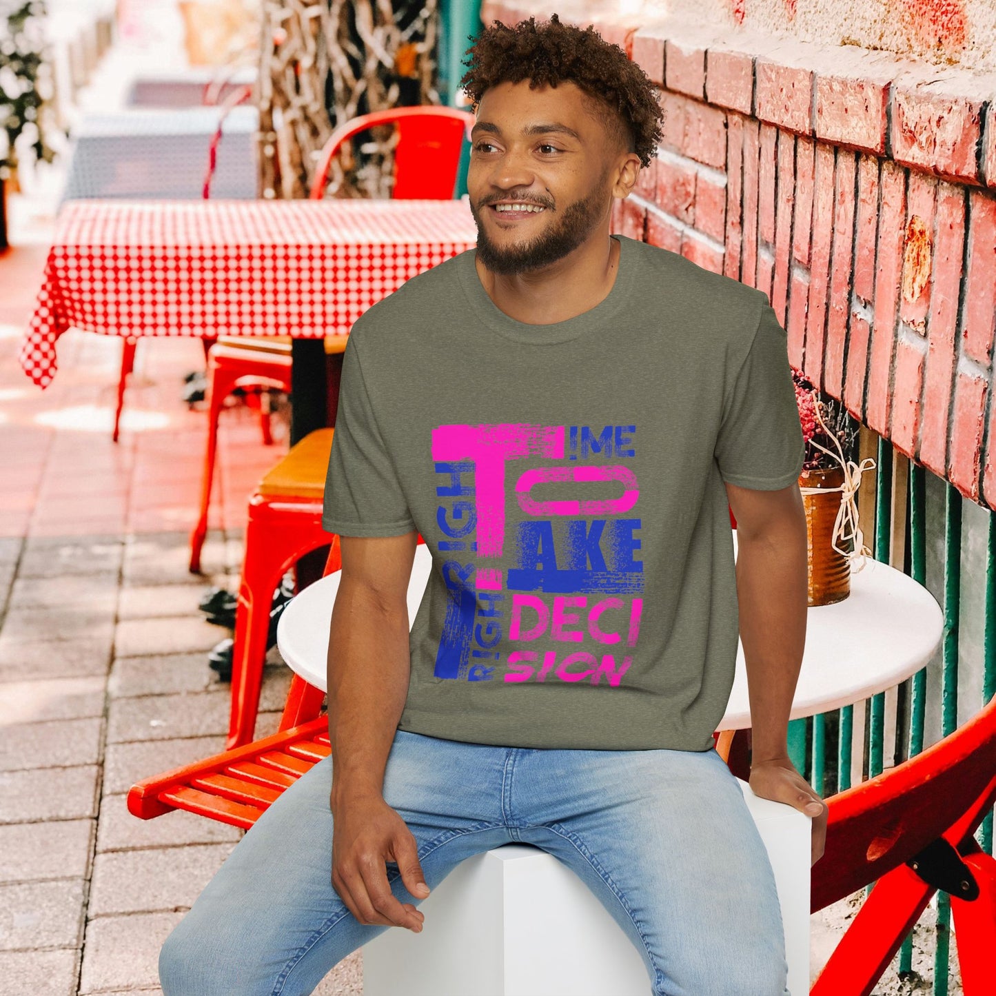Unisex Softstyle T-Shirt_ N2+ Series USSTS FT2WW003_ Redefines Relaxation Limited Edition by WesternWaves: