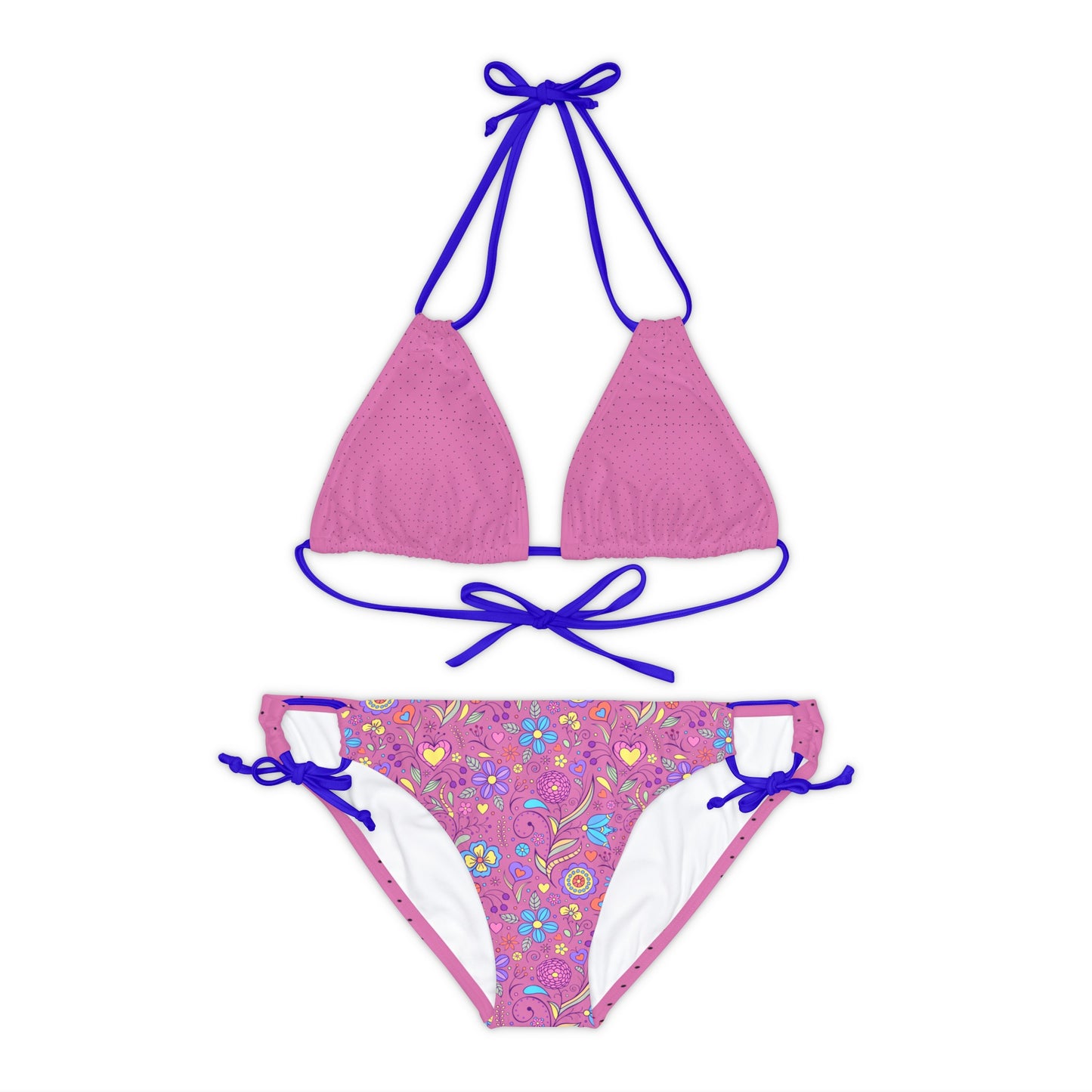 Strappy Bikini Set (AOP)_ N+ Series SBS(AOP) PT2WW003_Limited Edition by WesternWaves