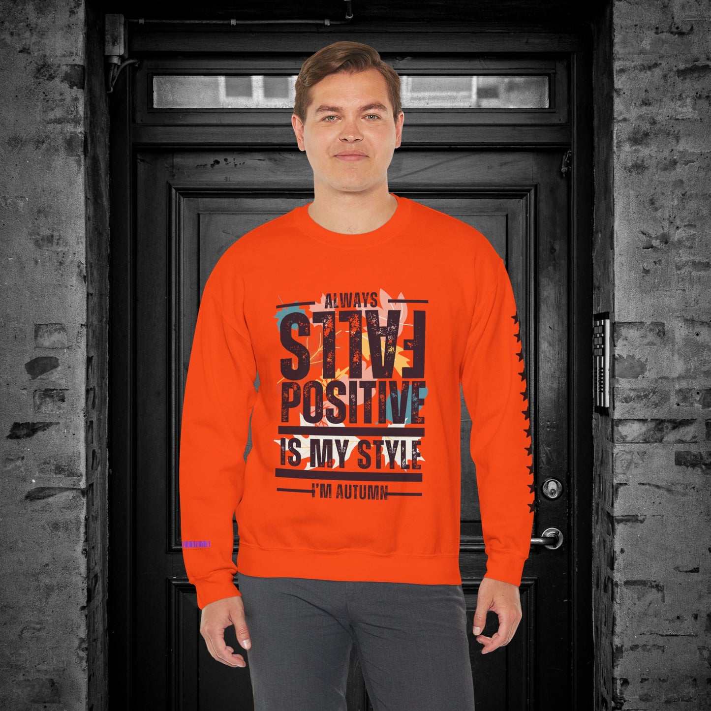 Unisex Heavy Blend™ Crewneck Sweatshirt_ N2+ Series UHBCSS PT2WW027_ Limited Edition Pure Luxury By WesternWaves: