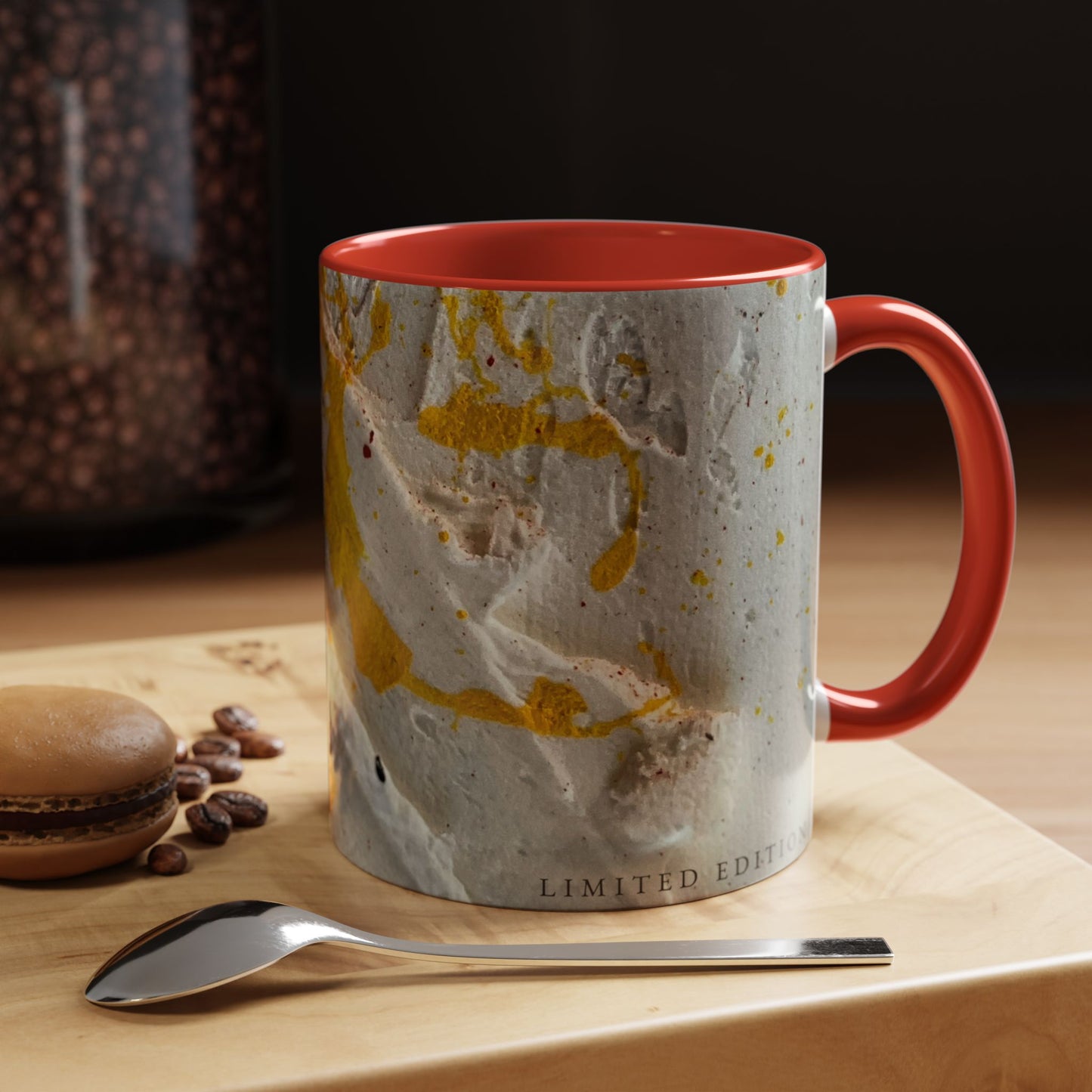Accent Coffee Mug 11oz_ NSeries ACM11OZ PT2WW015_ Vibrant Limited Edition Design by WesternWawes